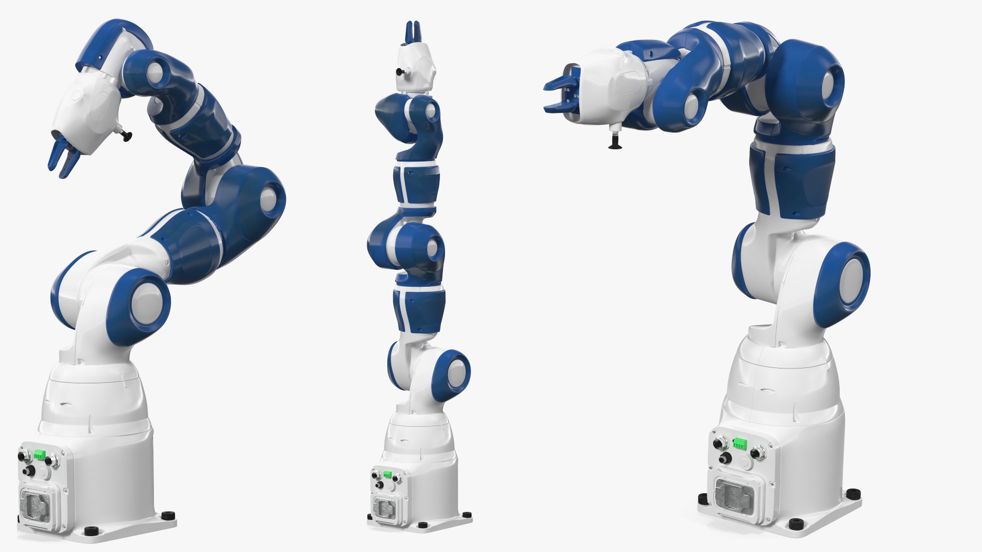 Compact Collaborative Robot Rigged 3D model