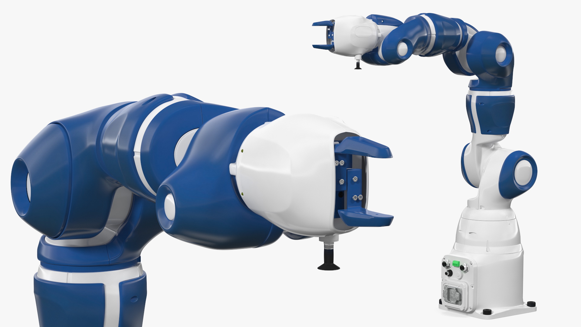 Compact Collaborative Robot Rigged 3D model