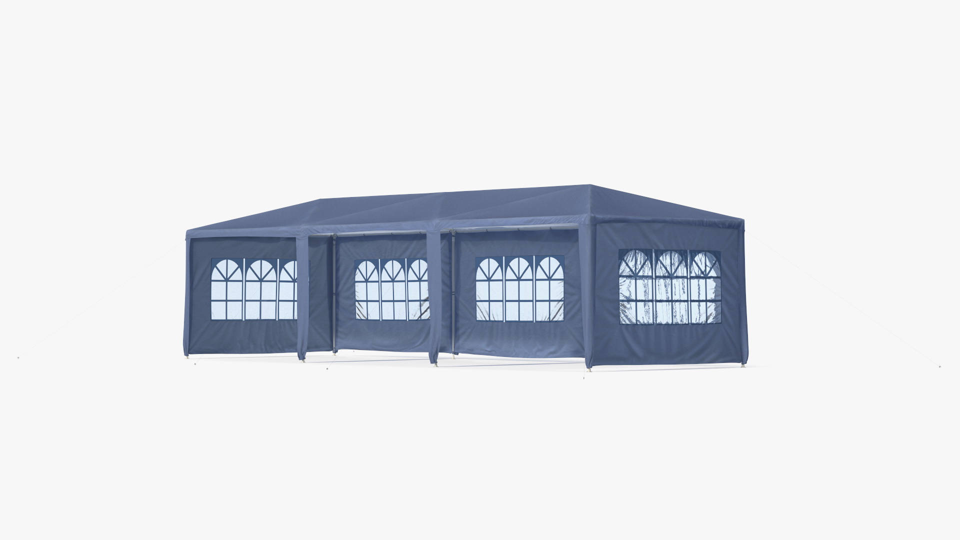 Blue Outsunny Large Tent 3D model