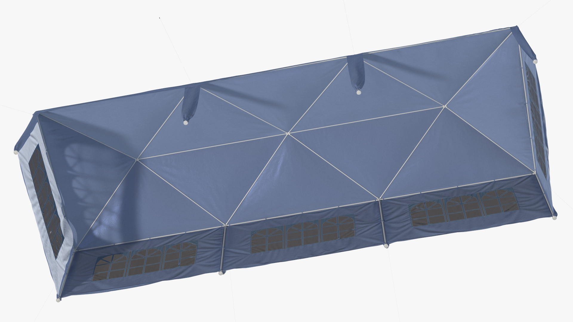 Blue Outsunny Large Tent 3D model