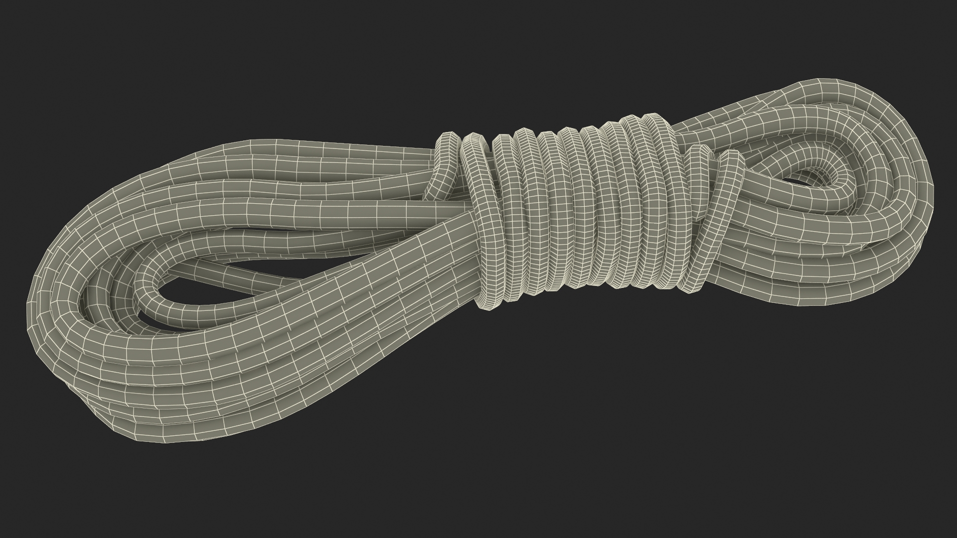 3D Climbing Rope model