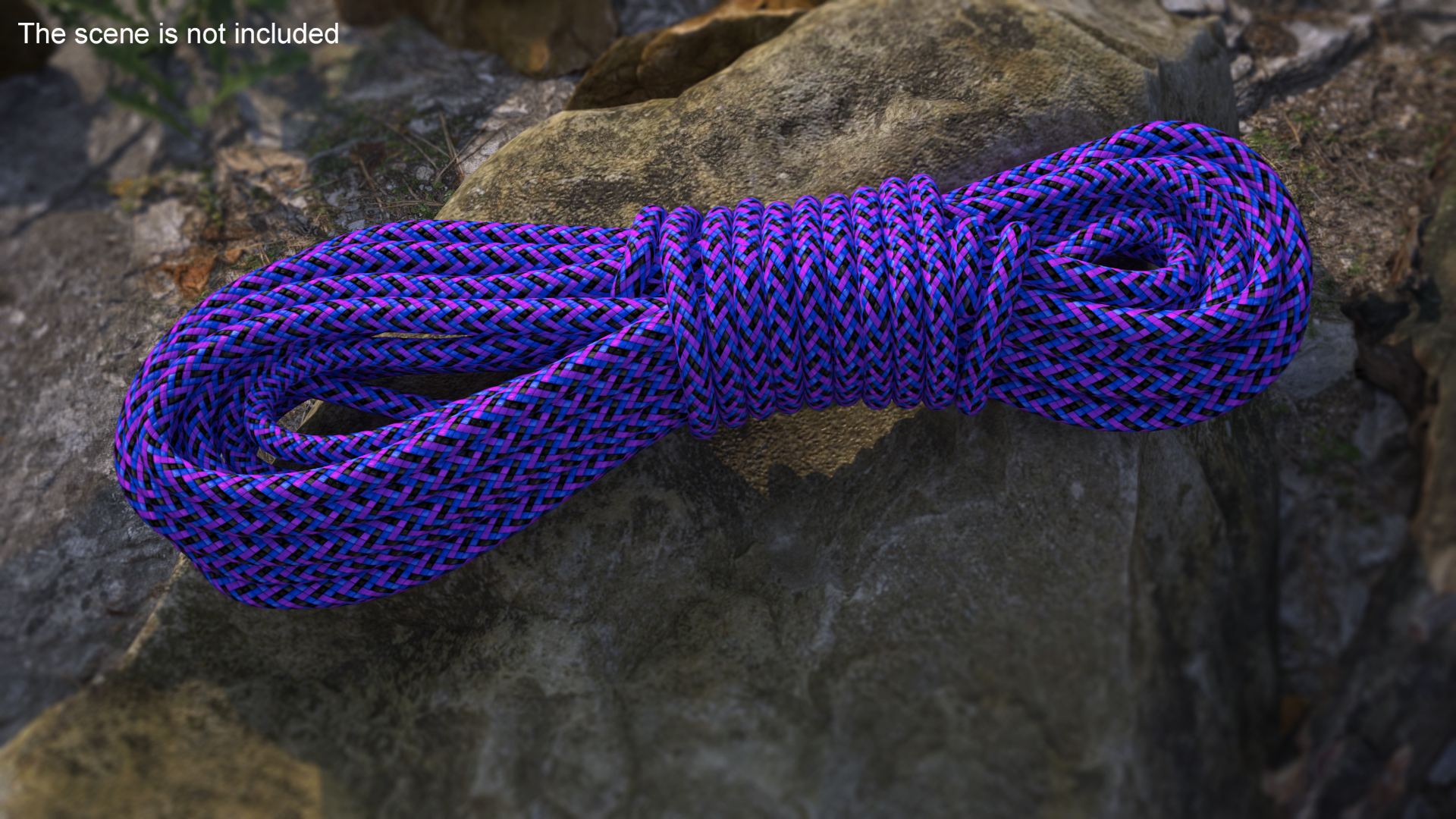 3D Climbing Rope model