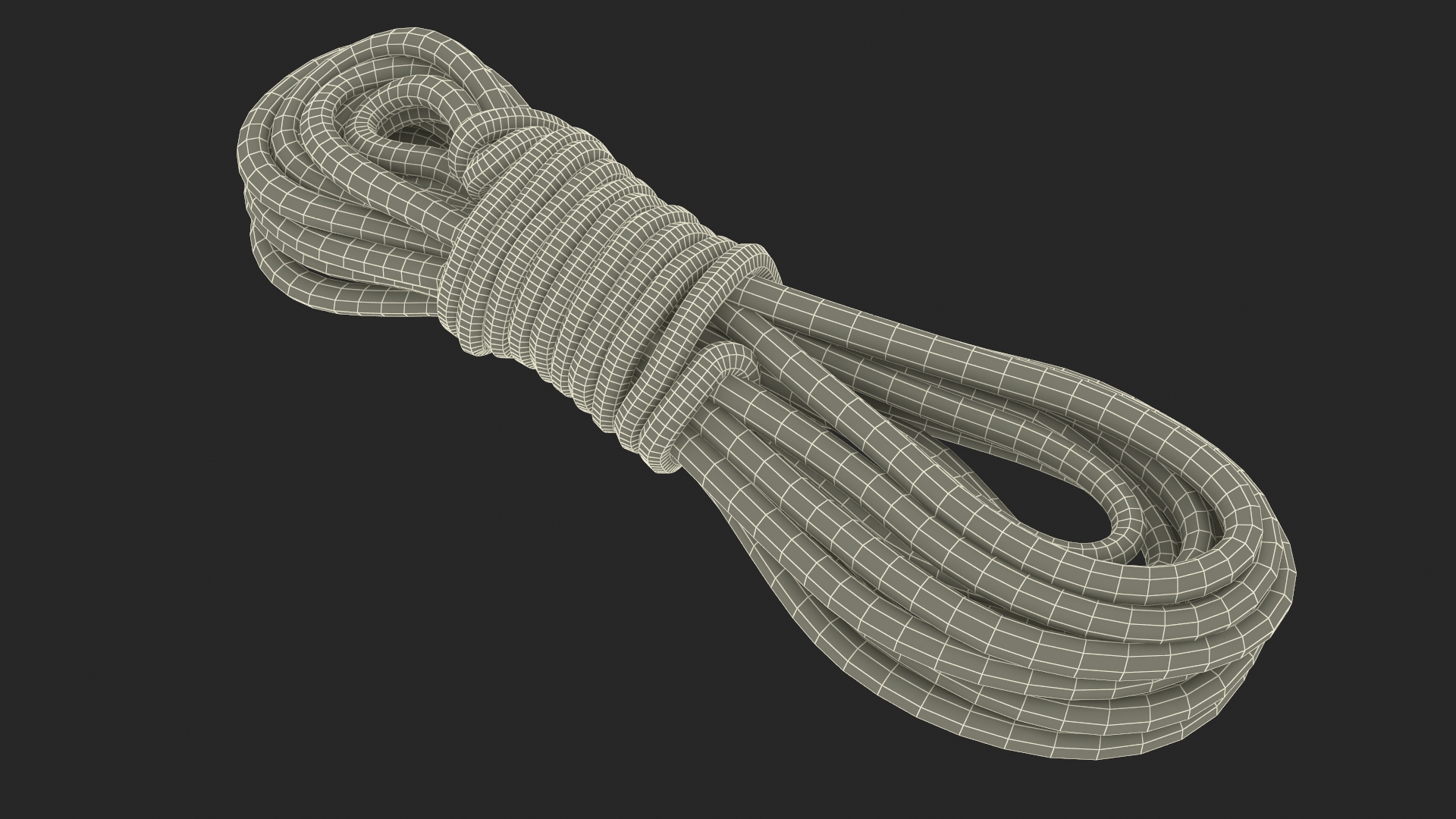 3D Climbing Rope model