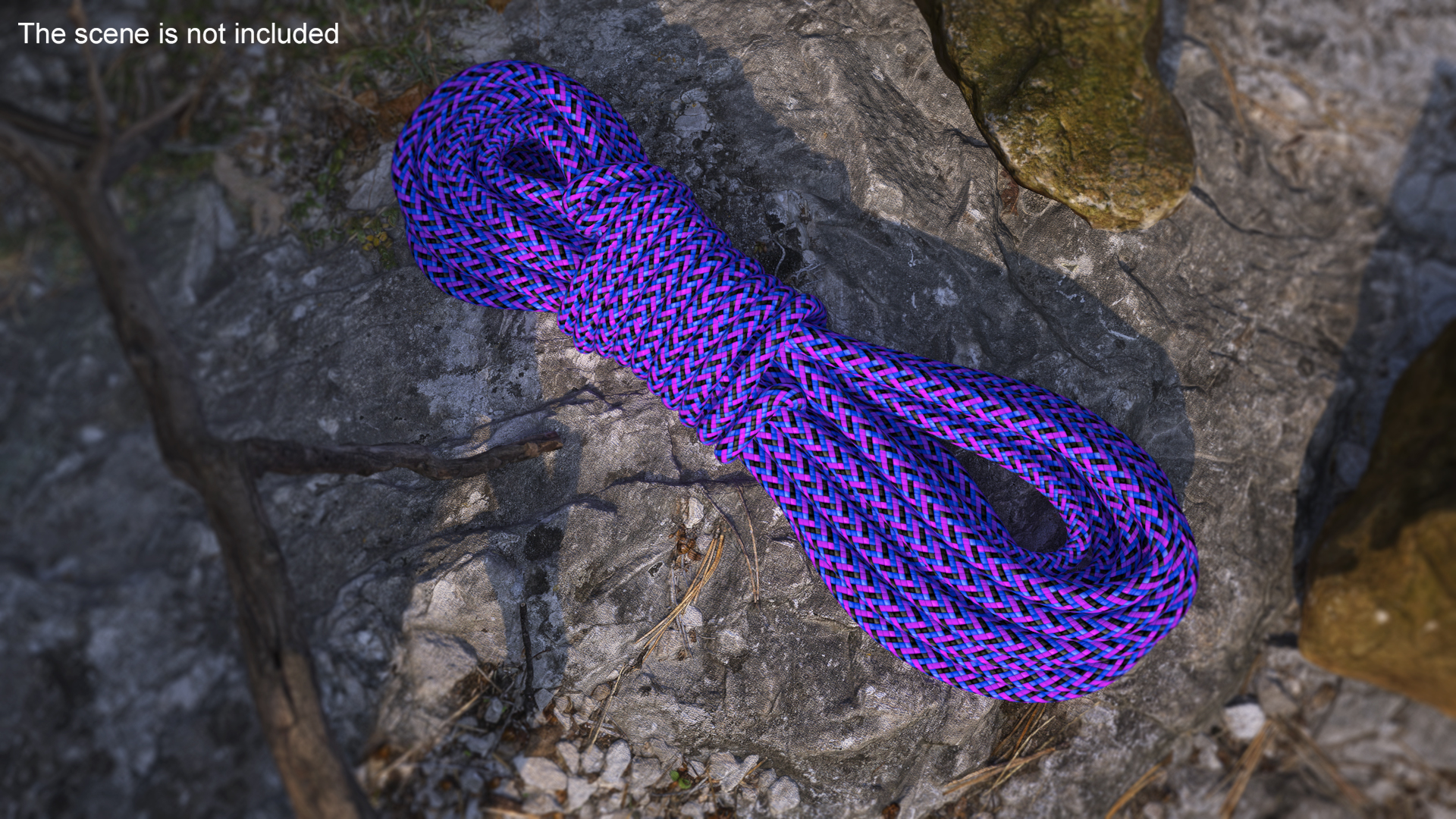 3D Climbing Rope model