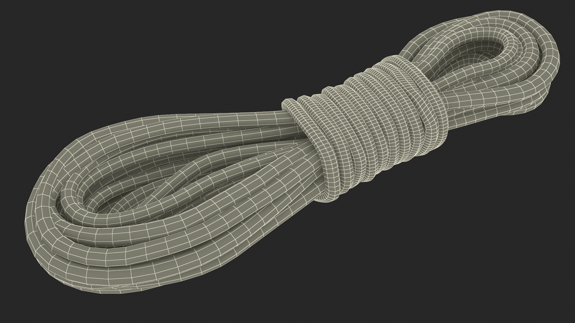 3D Climbing Rope model