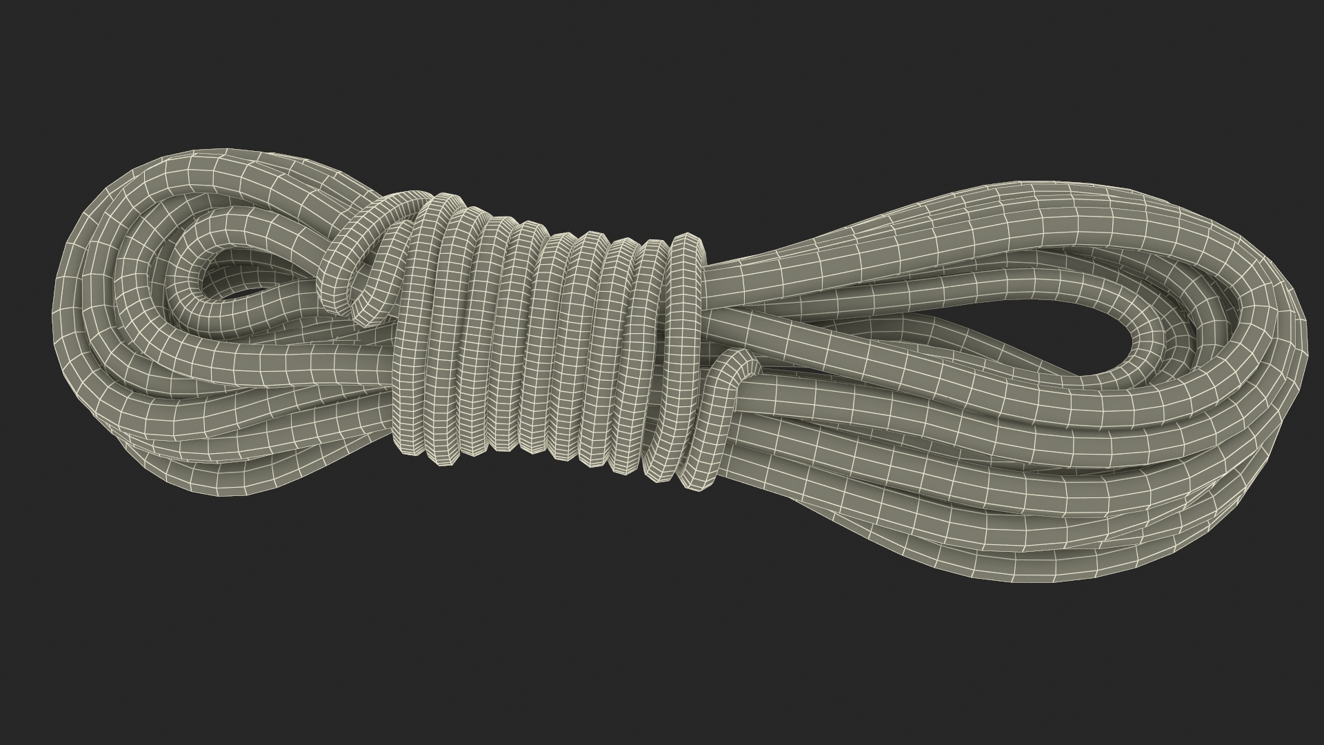 3D Climbing Rope model