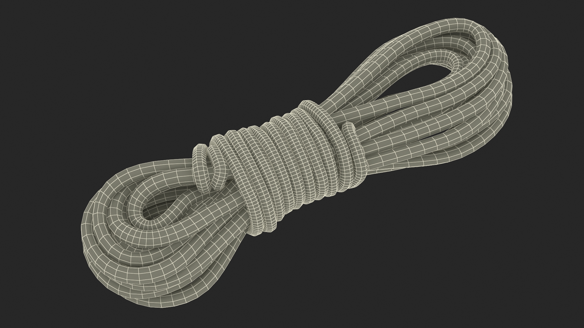 3D Climbing Rope model