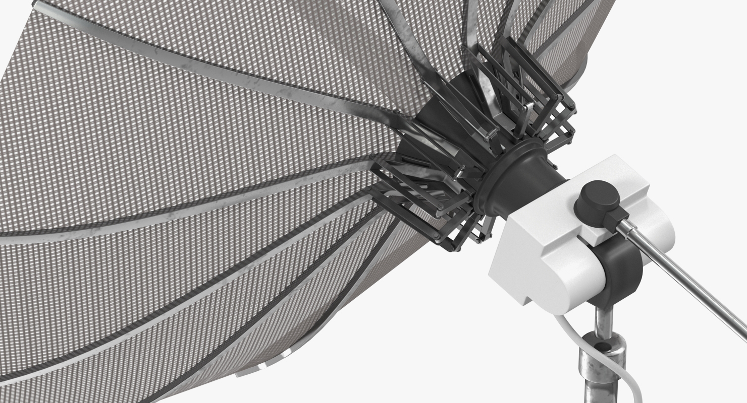 Mesh Dish Antenna 3D