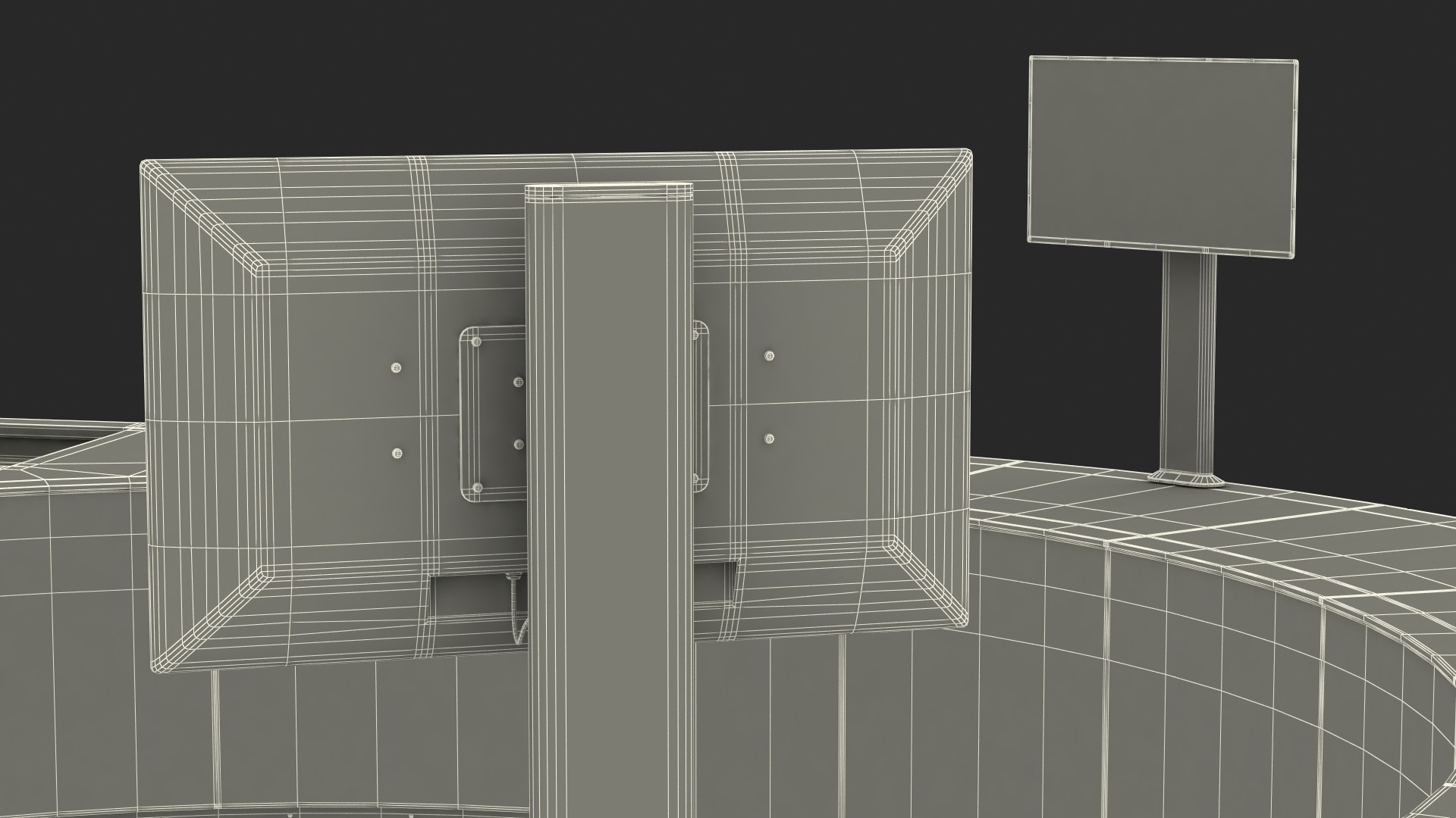 Airport Security Lanes 3D