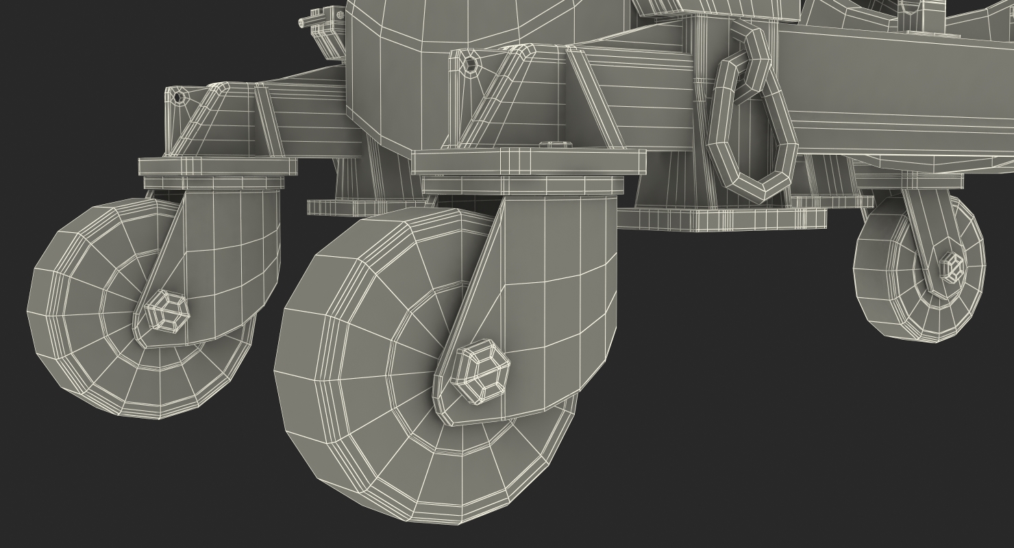 3D model Aerial Bomb Carriage