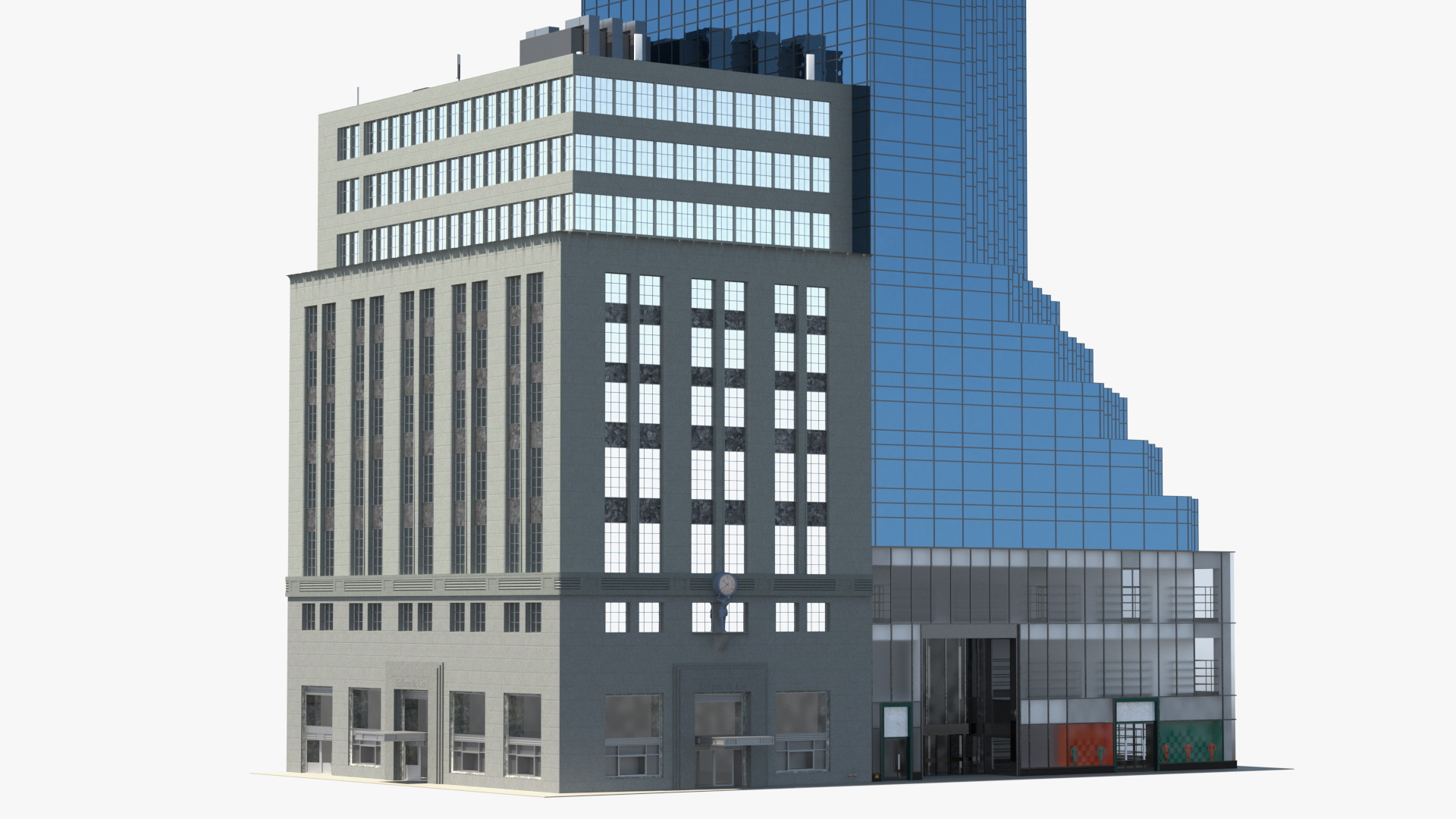 3D model Skyscraper