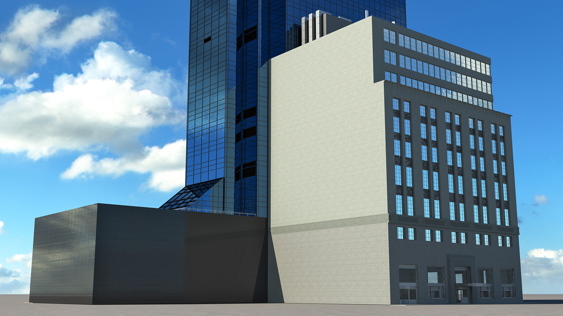 3D model Skyscraper