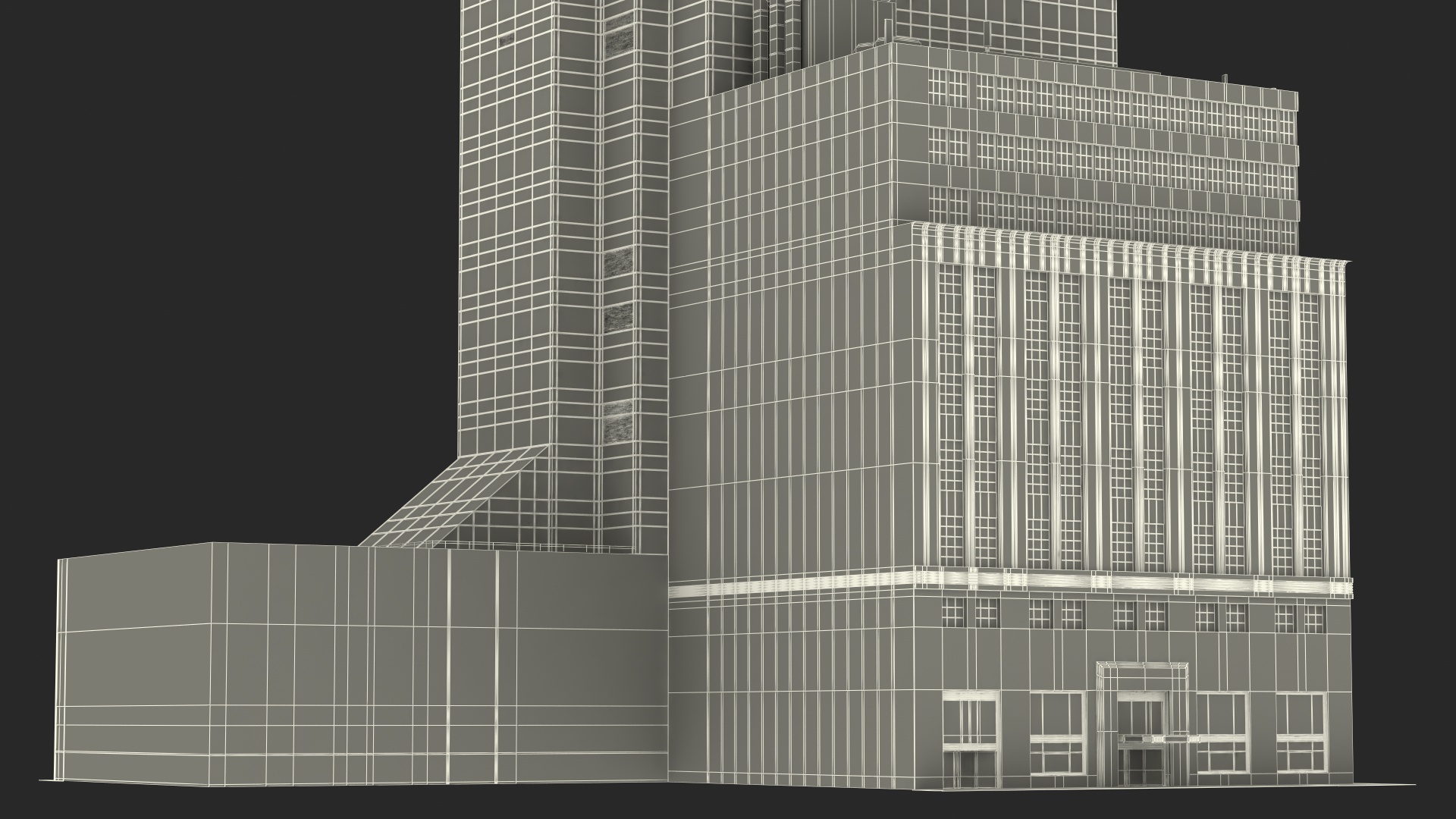 3D model Skyscraper