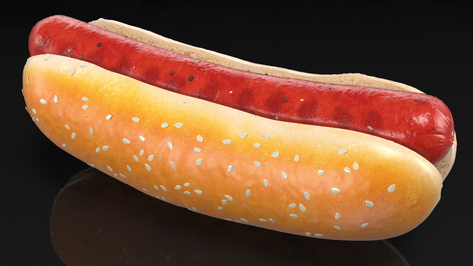 Hot Dog 3D model