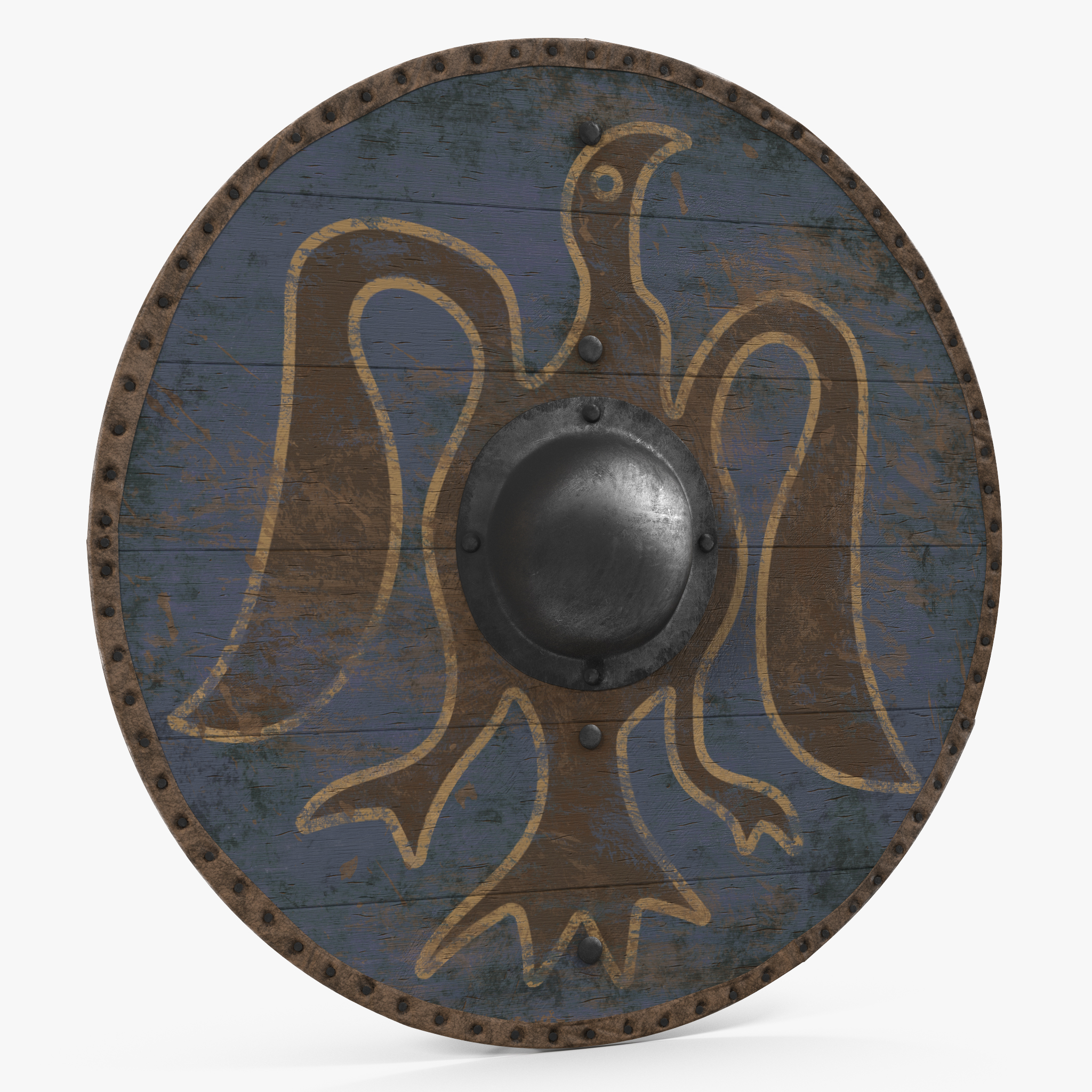 3D Viking Shield model