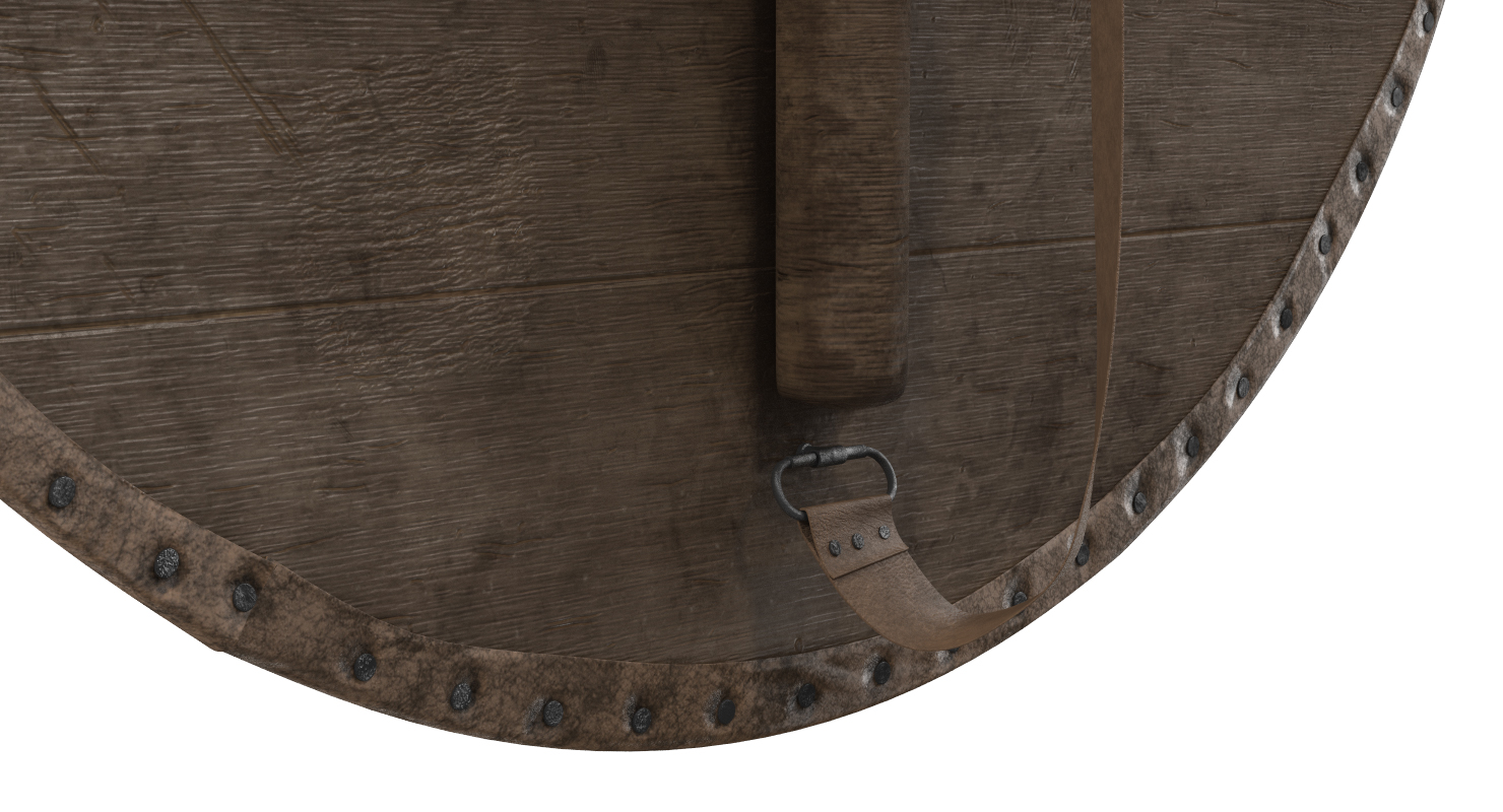 3D Viking Shield model