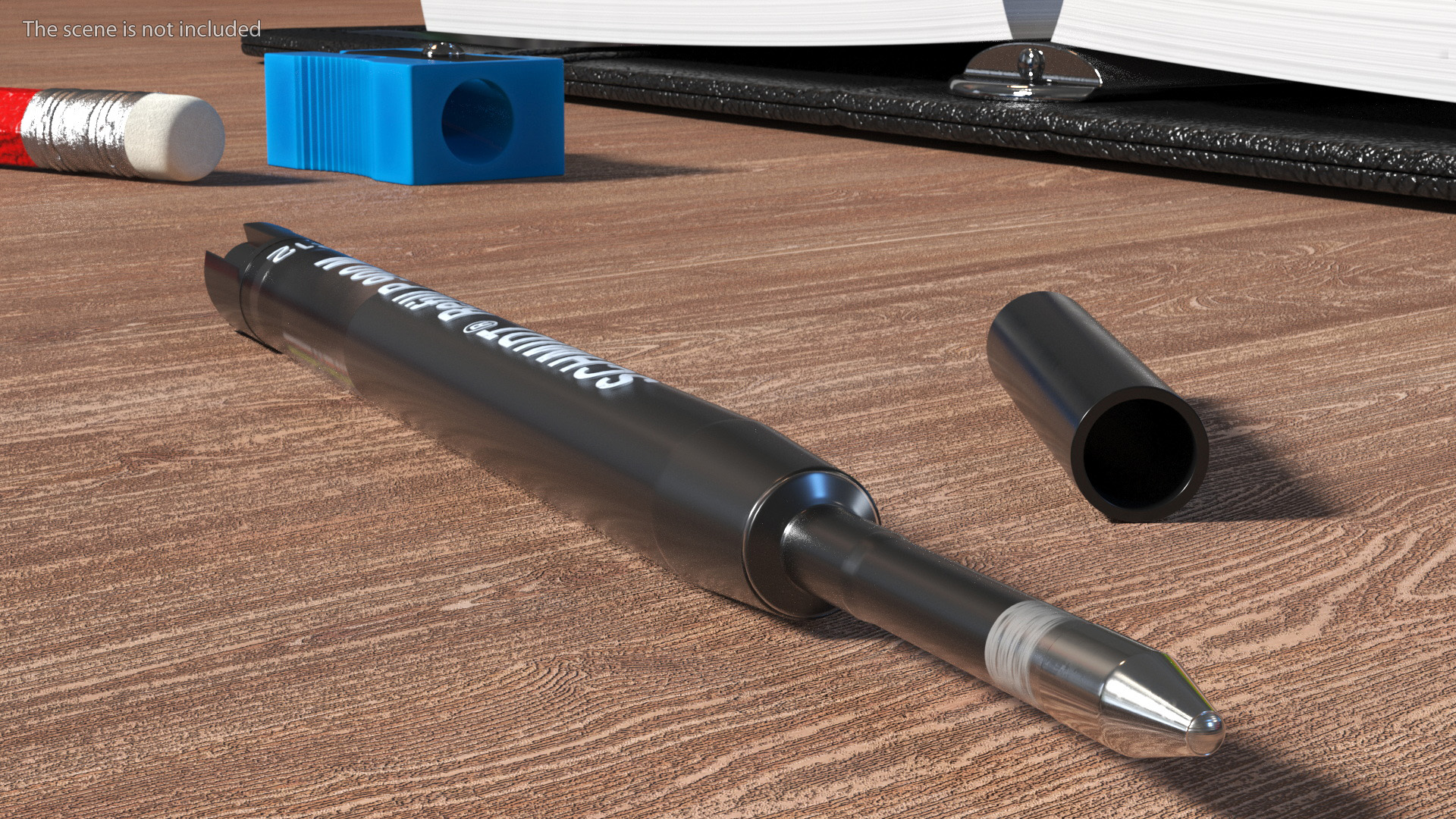 Black Schmidt P900 Ballpoint Pen Refill 3D model