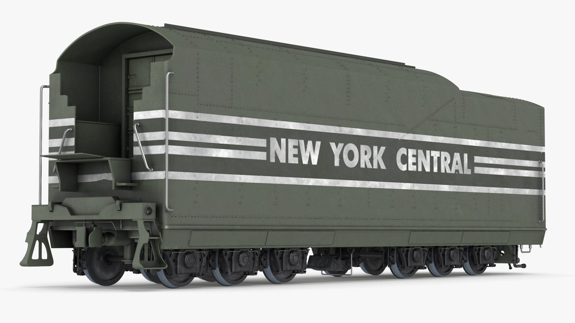 New York Central Railroad Boxcar 3D