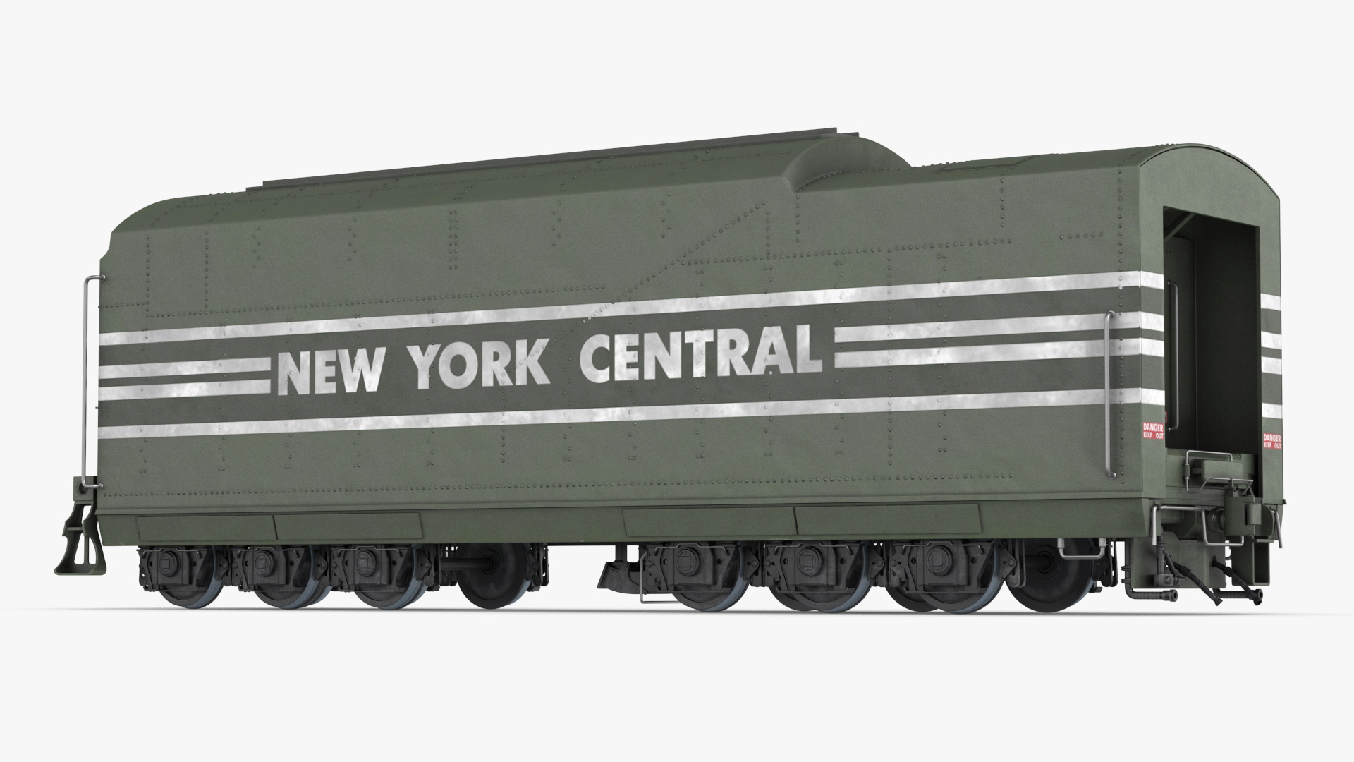 New York Central Railroad Boxcar 3D