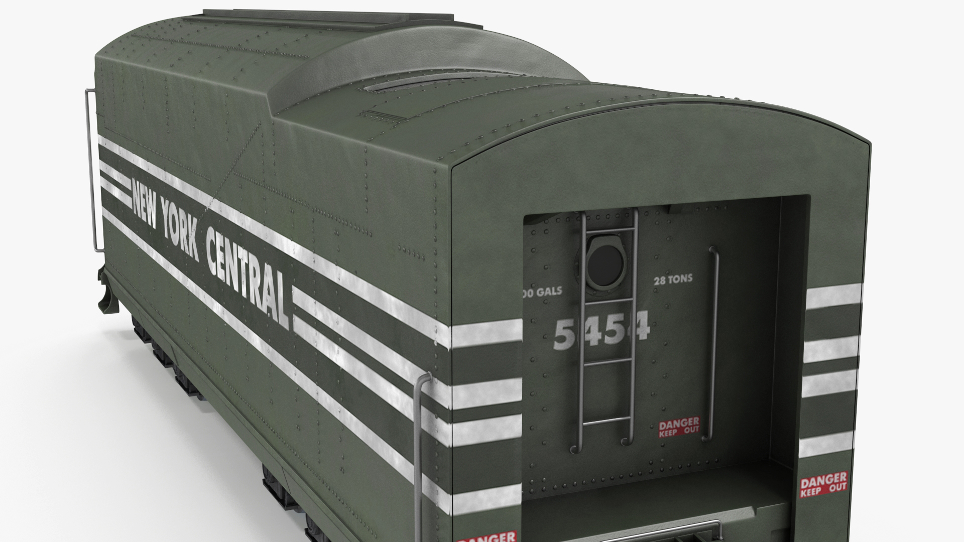 New York Central Railroad Boxcar 3D