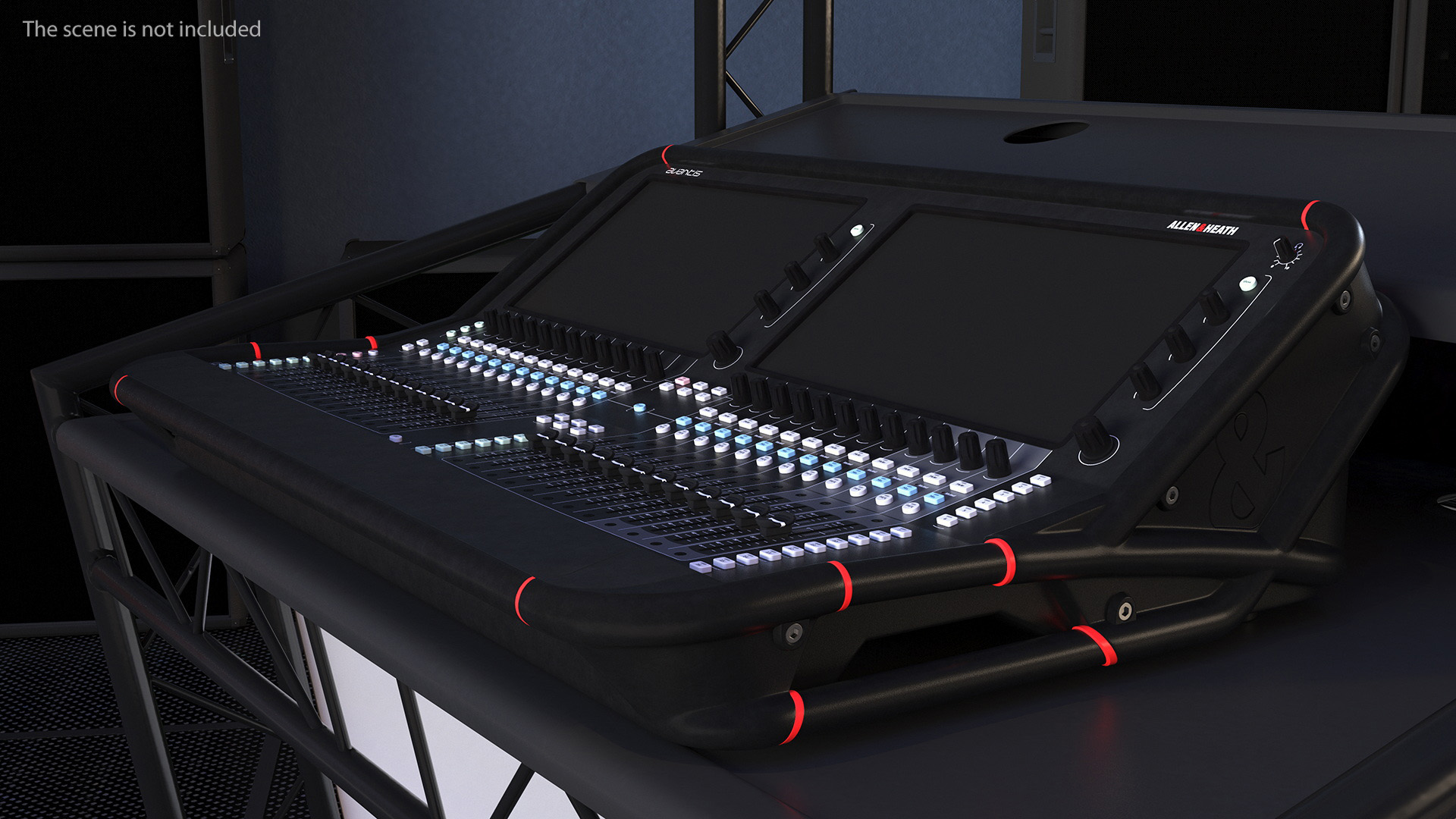 3D model Digital Mixing Console Allen and Heath AVANTIS Off