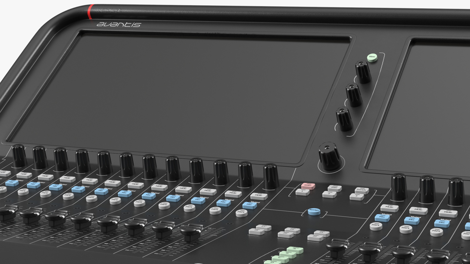 3D model Digital Mixing Console Allen and Heath AVANTIS Off