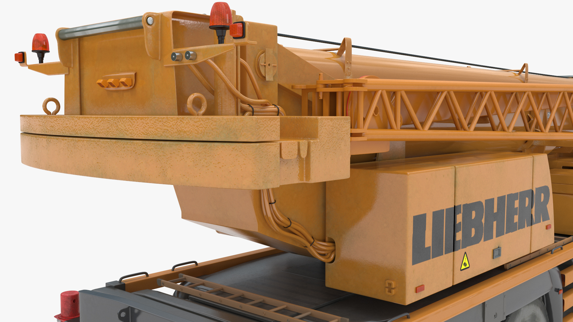 3D Liebherr Mobile Crane