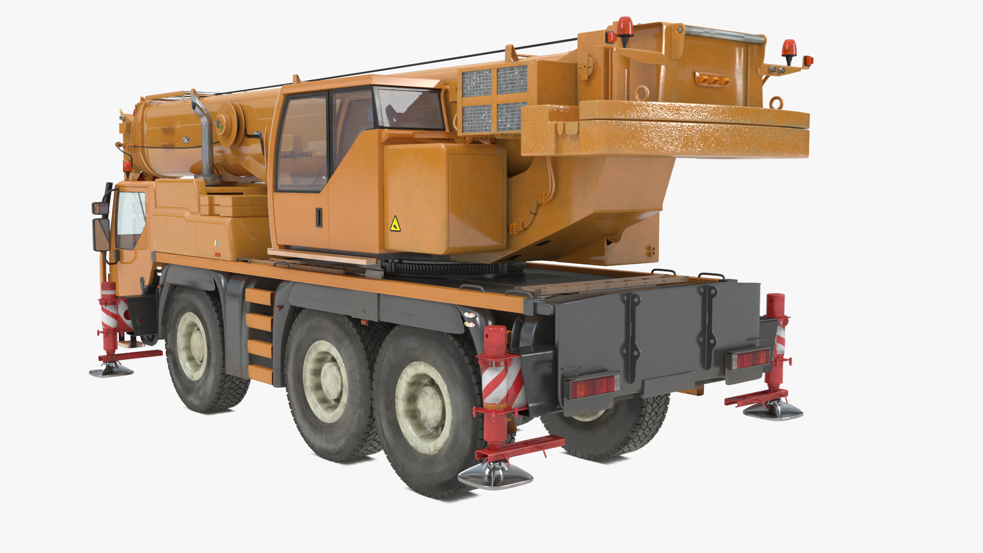 3D Liebherr Mobile Crane