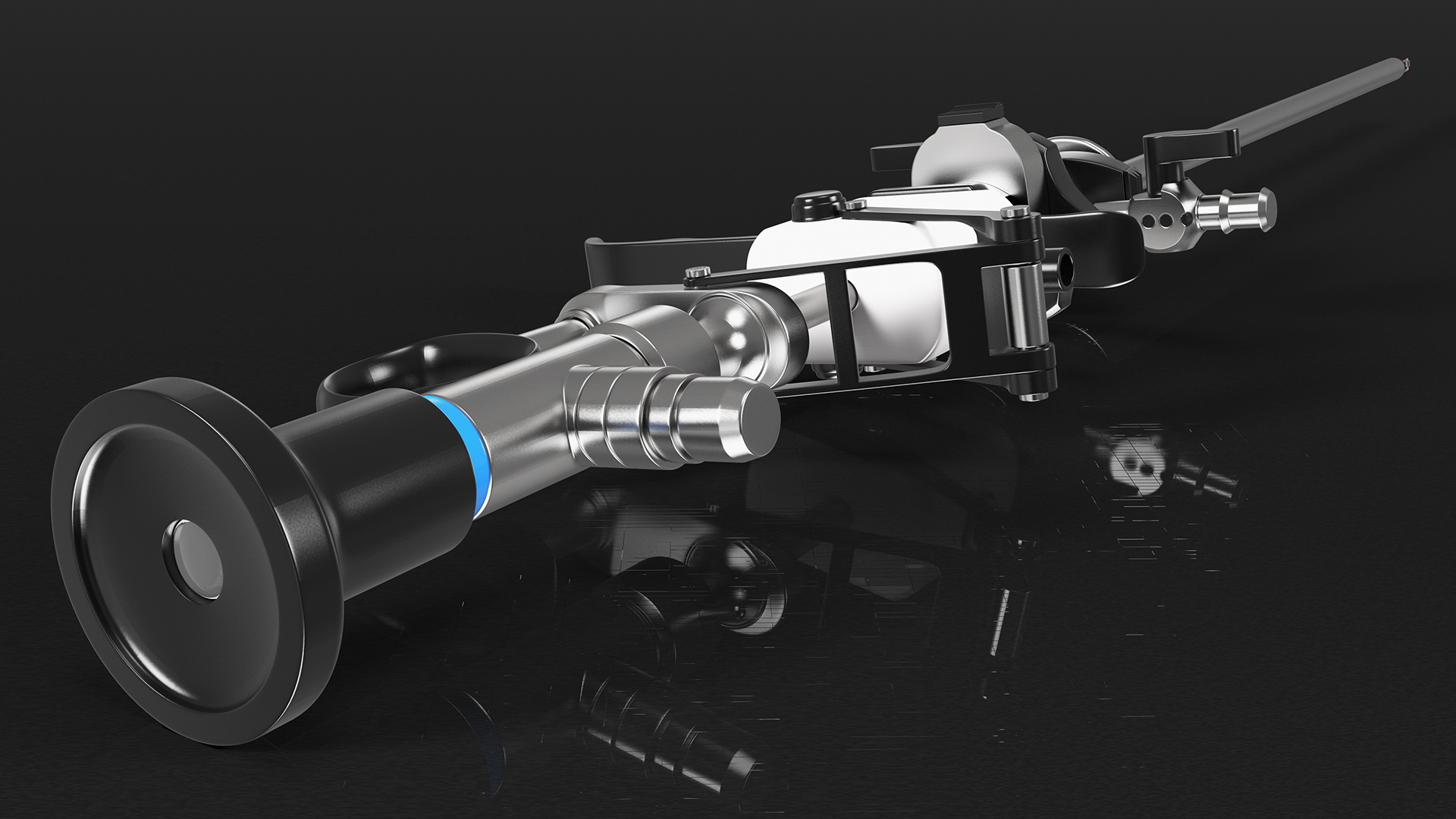 Resectoscope with Roller Electrode 3D model