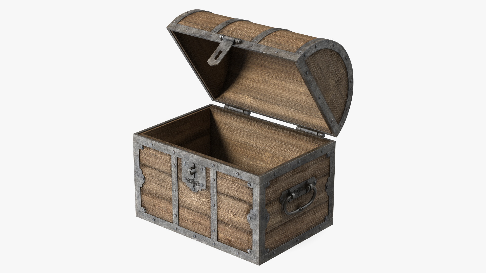 3D model Antique Wooden Chest