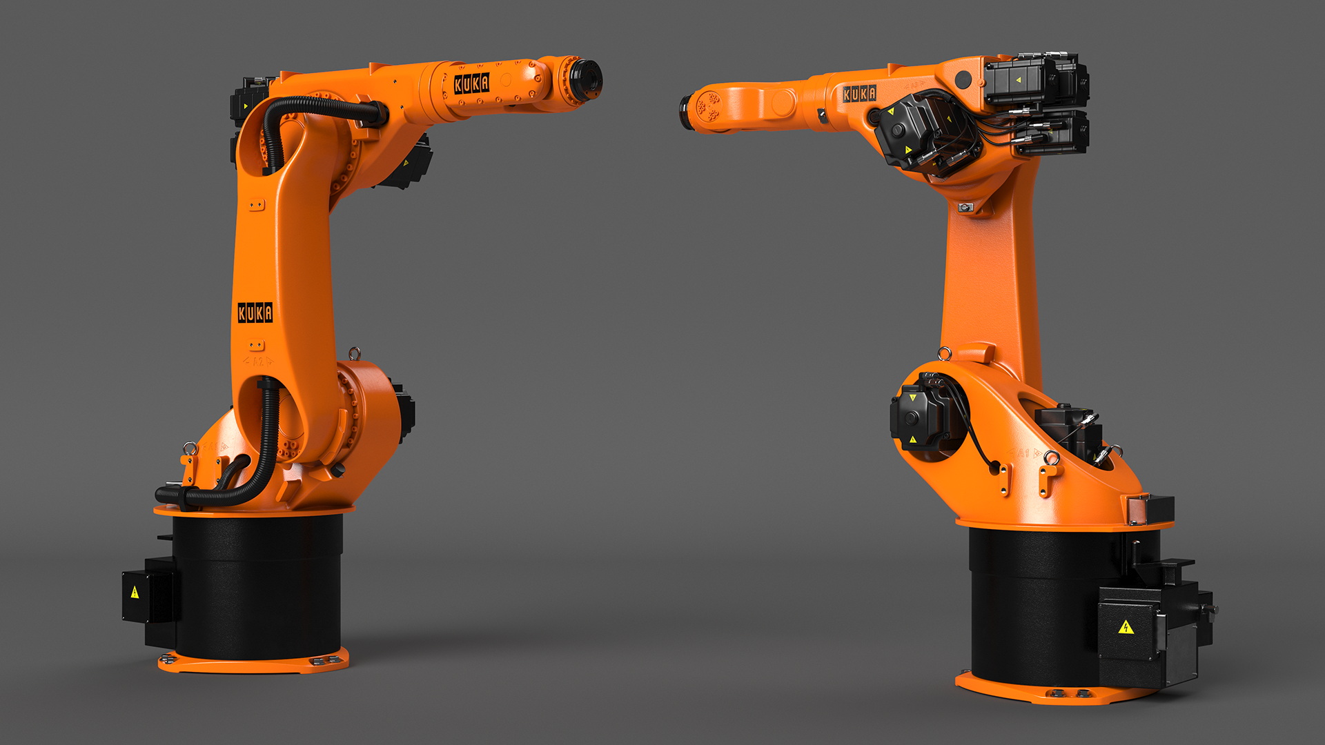 3D Kuka Industrial Robot Arm KR 30-3 model