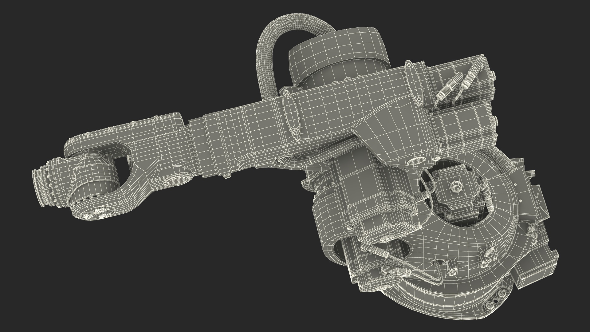 3D Kuka Industrial Robot Arm KR 30-3 model