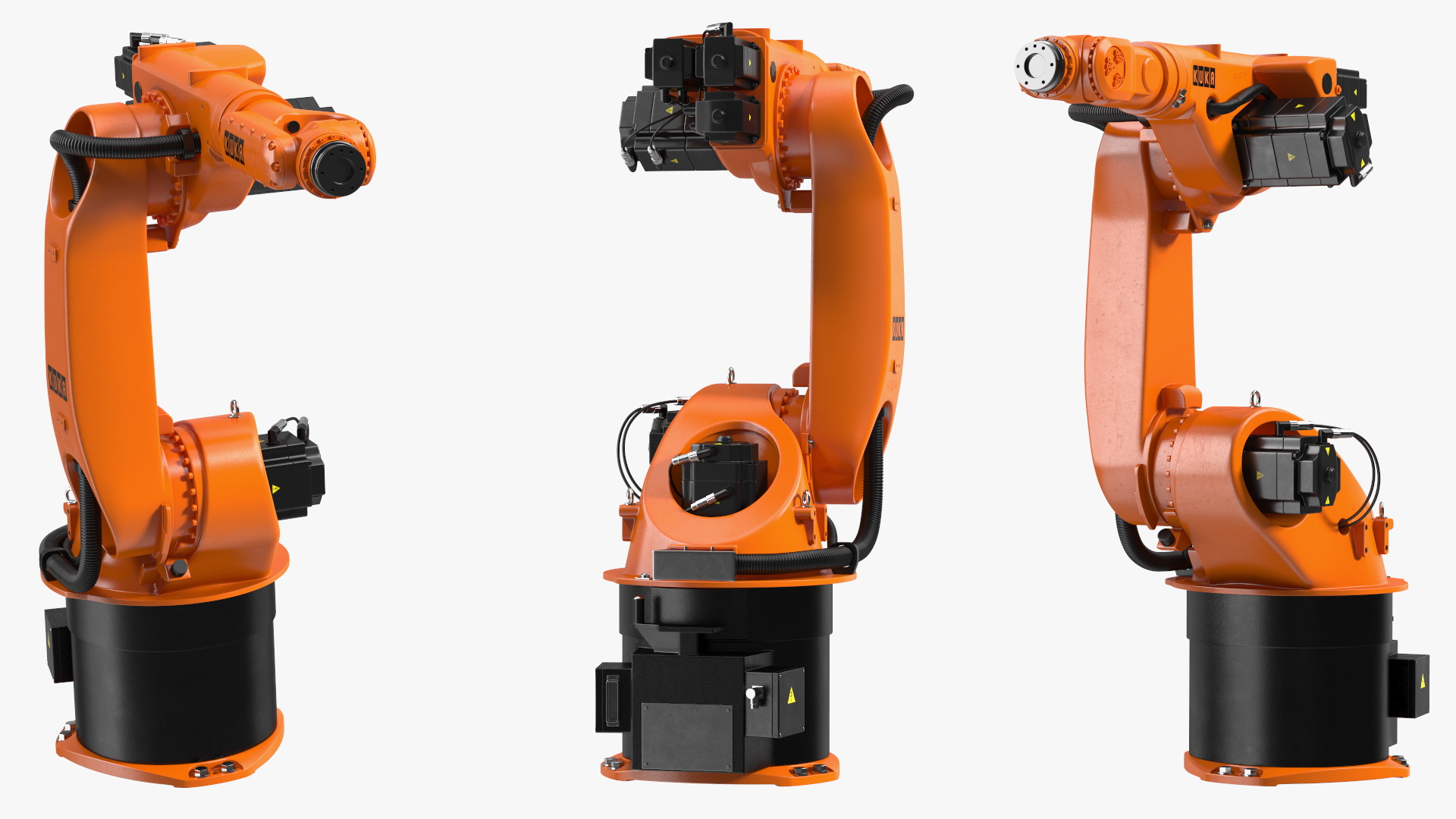 3D Kuka Industrial Robot Arm KR 30-3 model