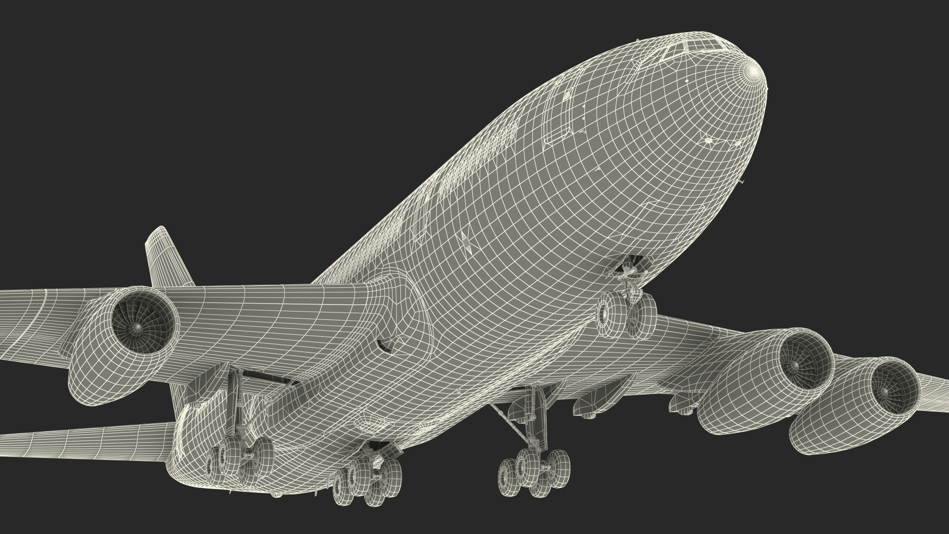 Ilyushin IL-96 Presidential Aircraft Simple Interior 3D