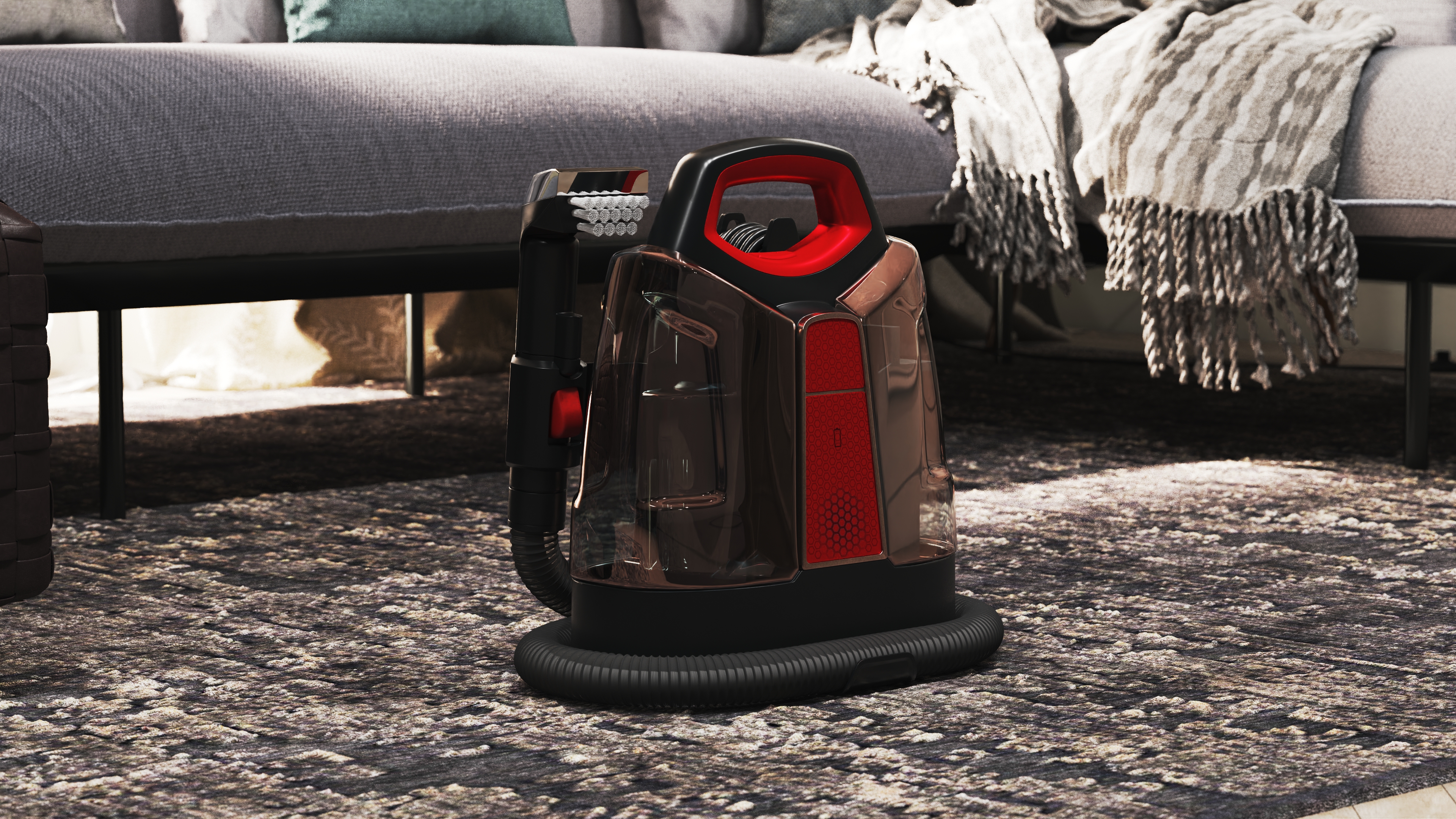 3D Portable Carpet Cleaner model