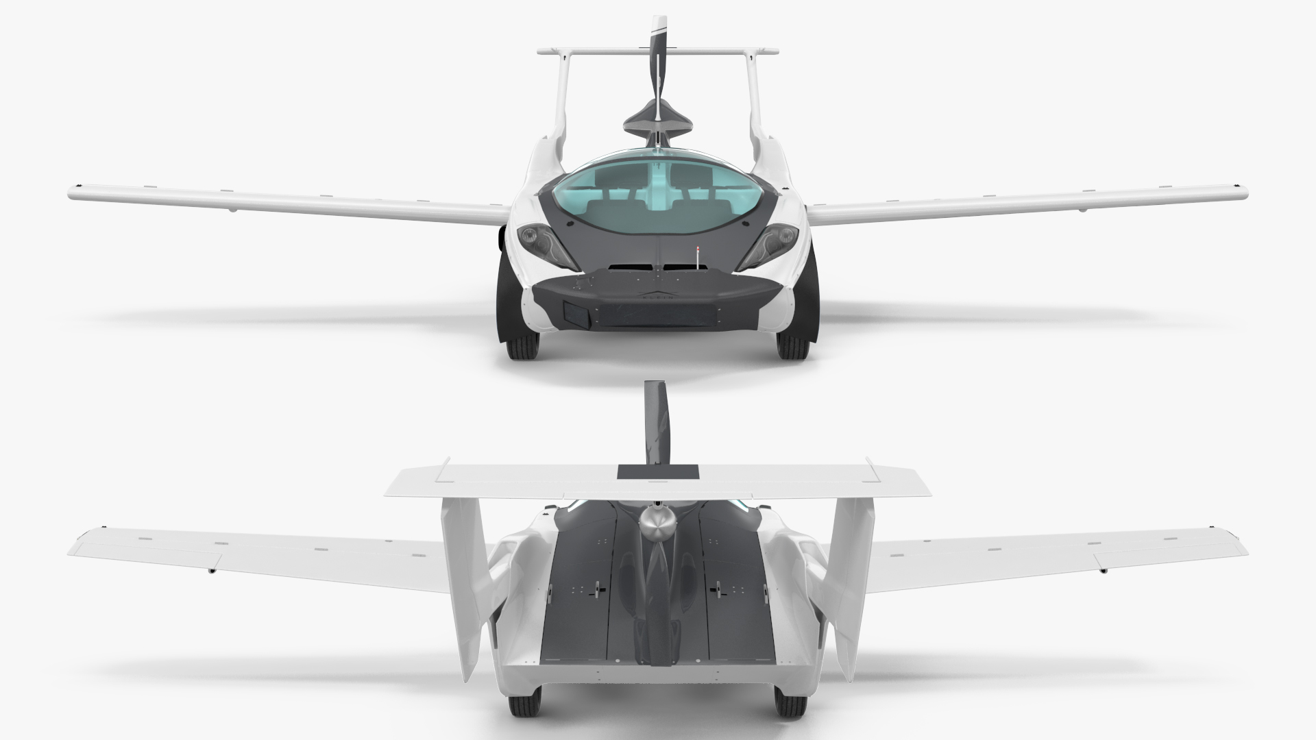 3D model AirCar Fly