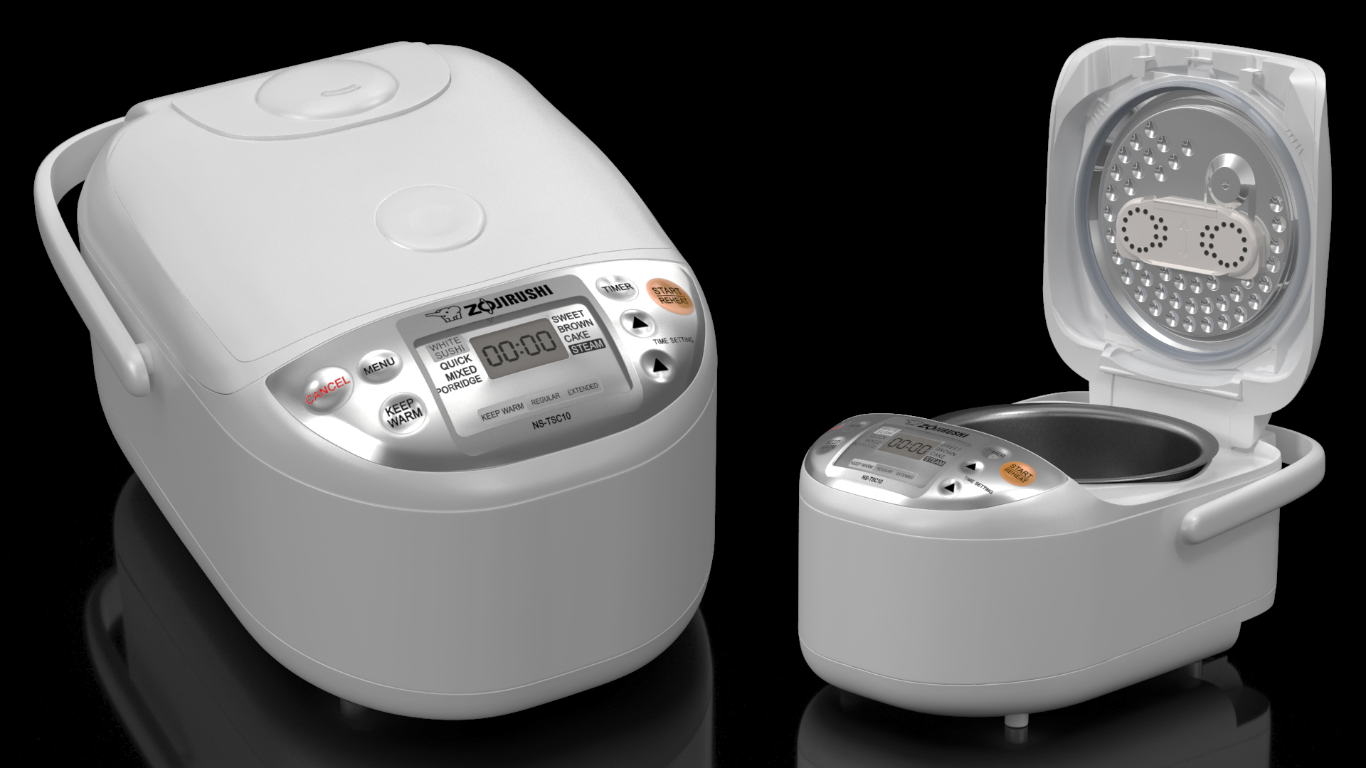 Zojirushi Induction Heating Rice Cooker 3D model