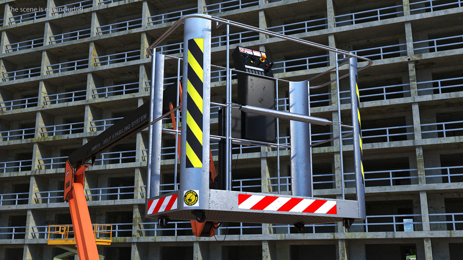 Tracked Boom Lift 3D