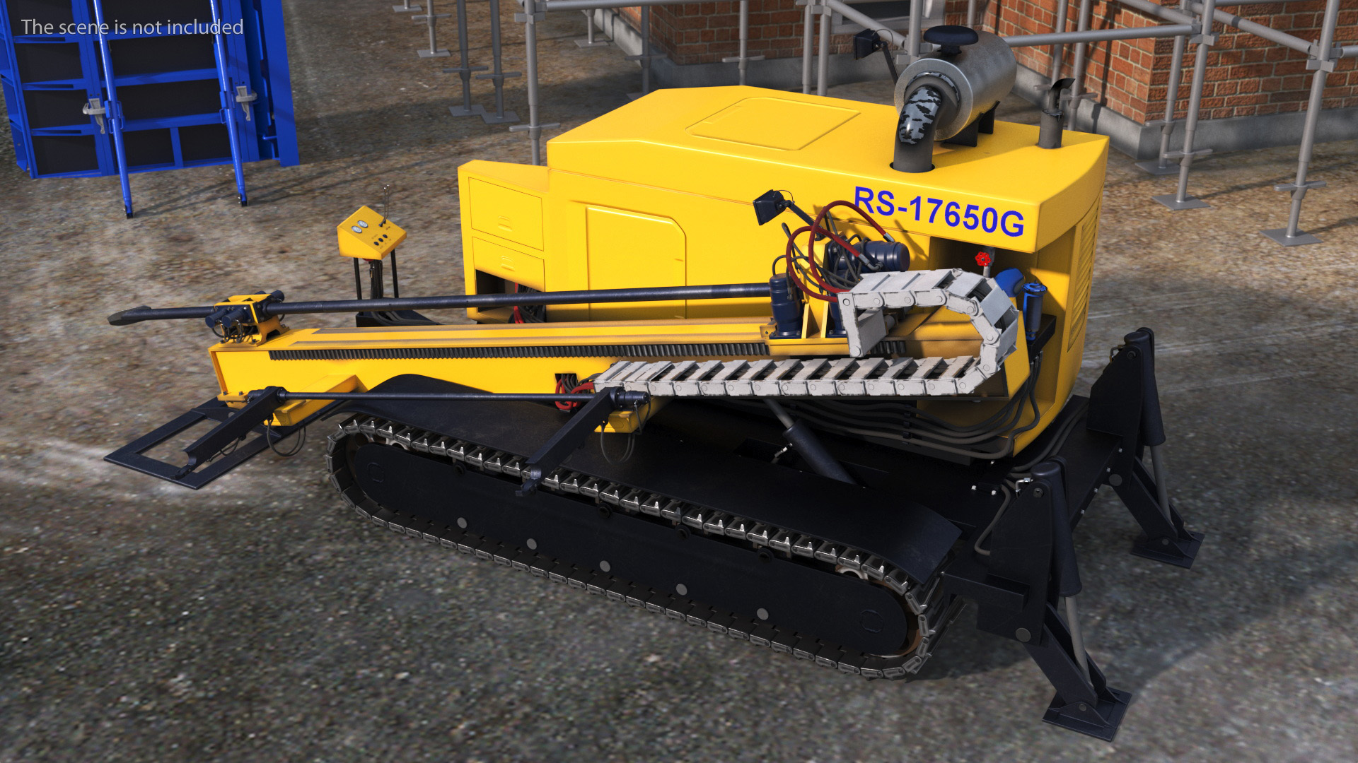 3D Directional Drilling Rig Rigged