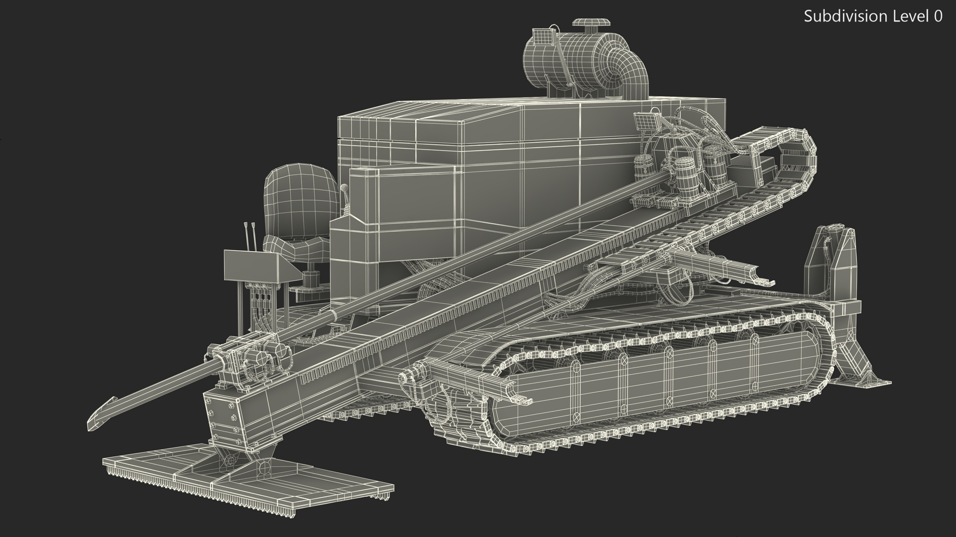 3D Directional Drilling Rig Rigged