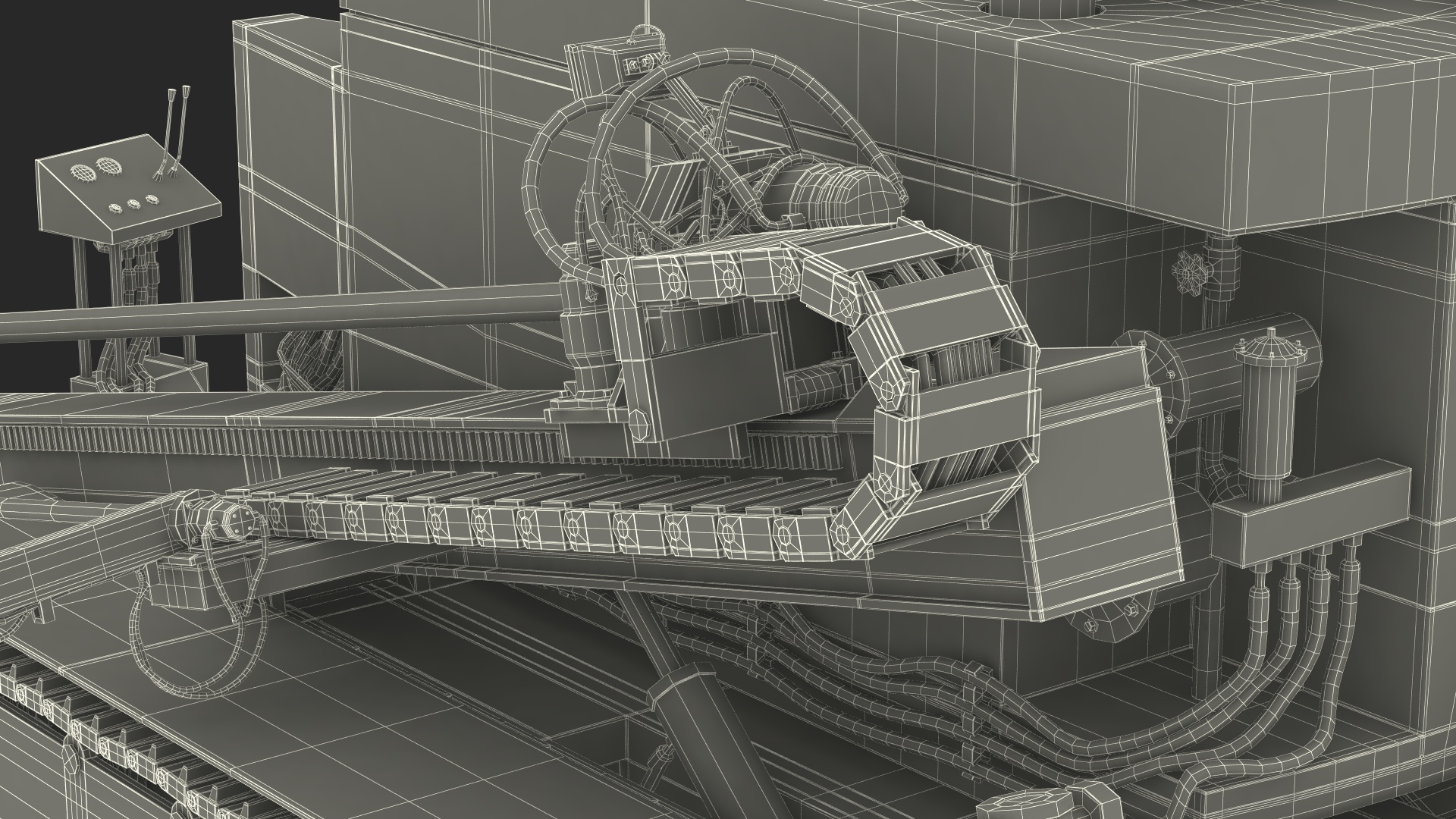 3D Directional Drilling Rig Rigged