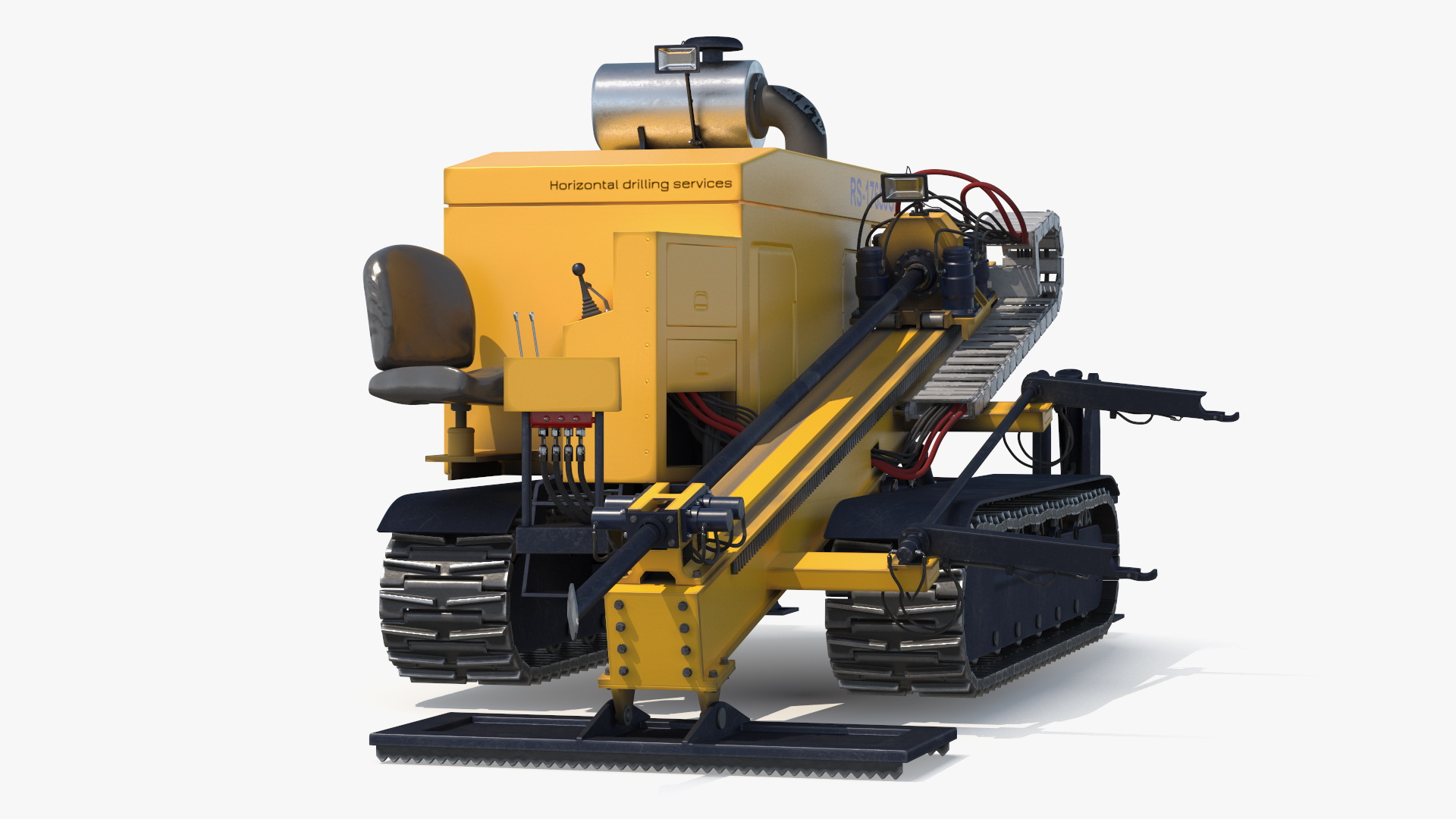 3D Directional Drilling Rig Rigged