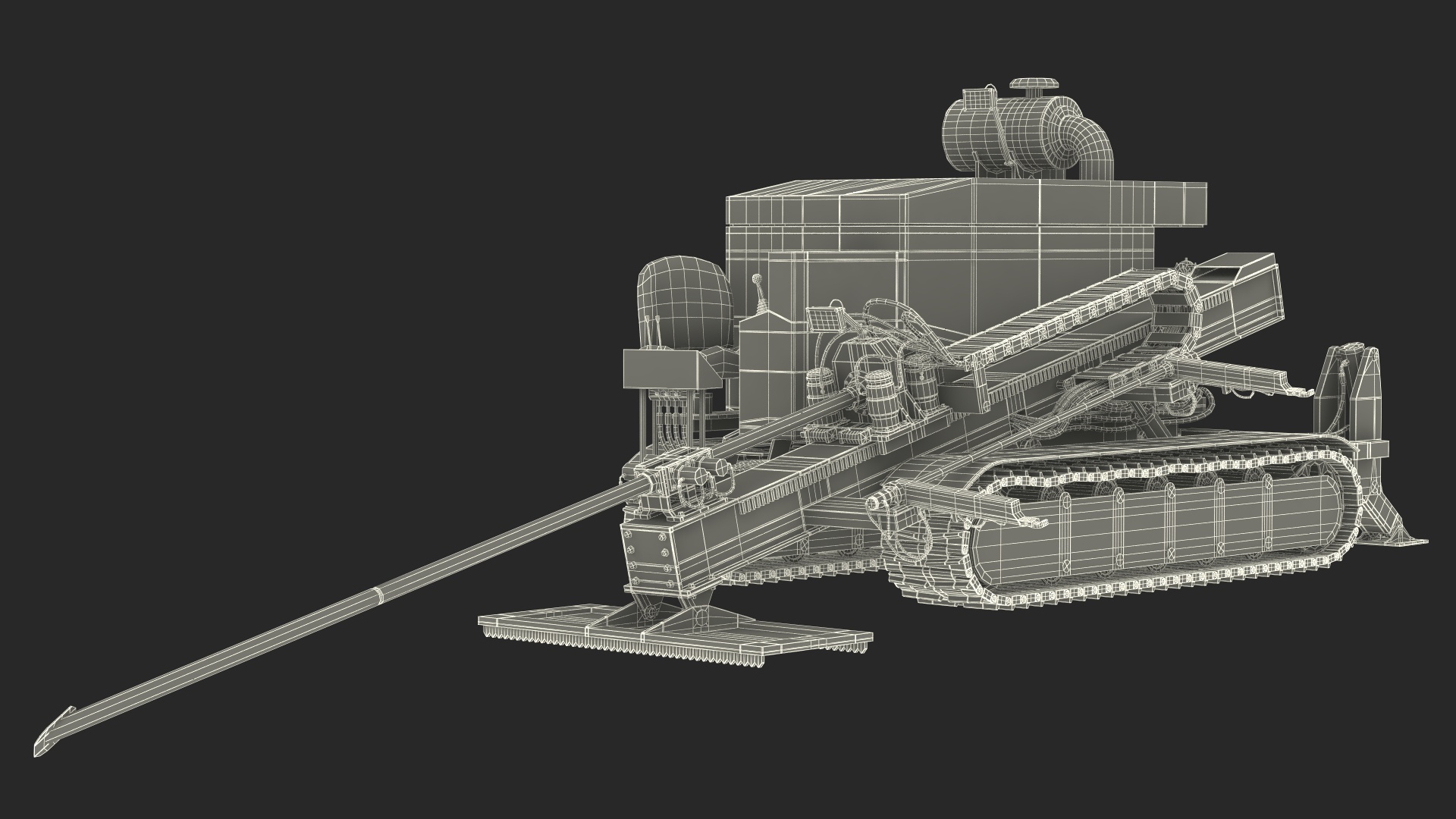 3D Directional Drilling Rig Rigged