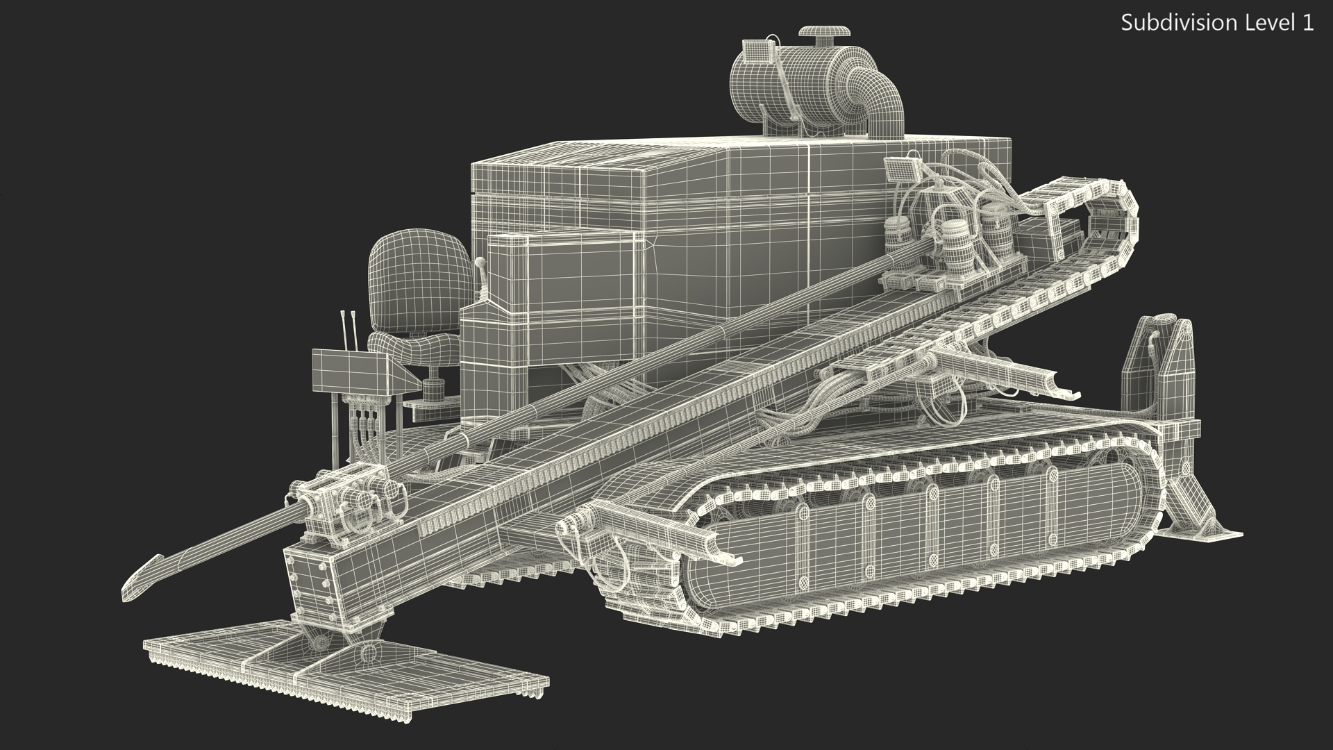 3D Directional Drilling Rig Rigged