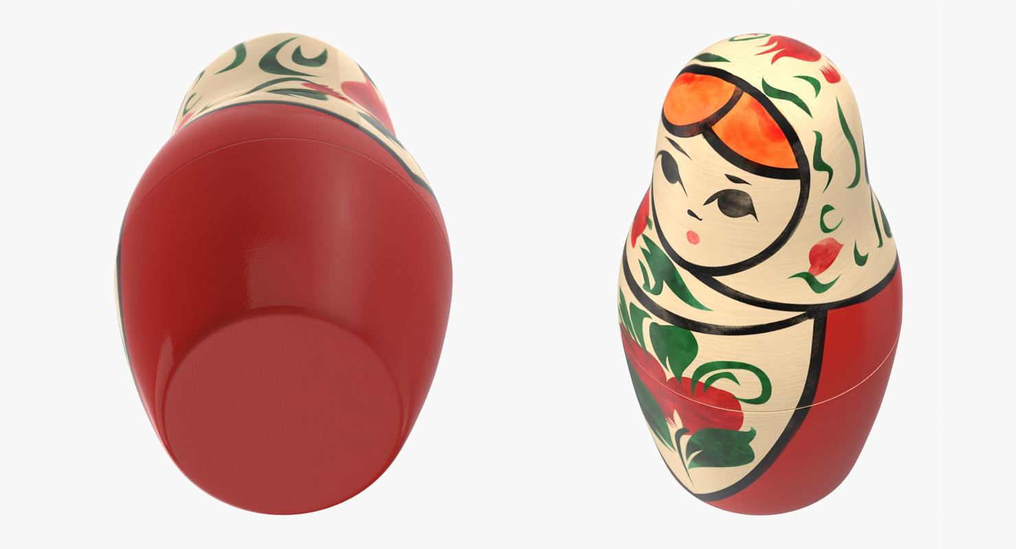 3D model Russian Nesting Doll