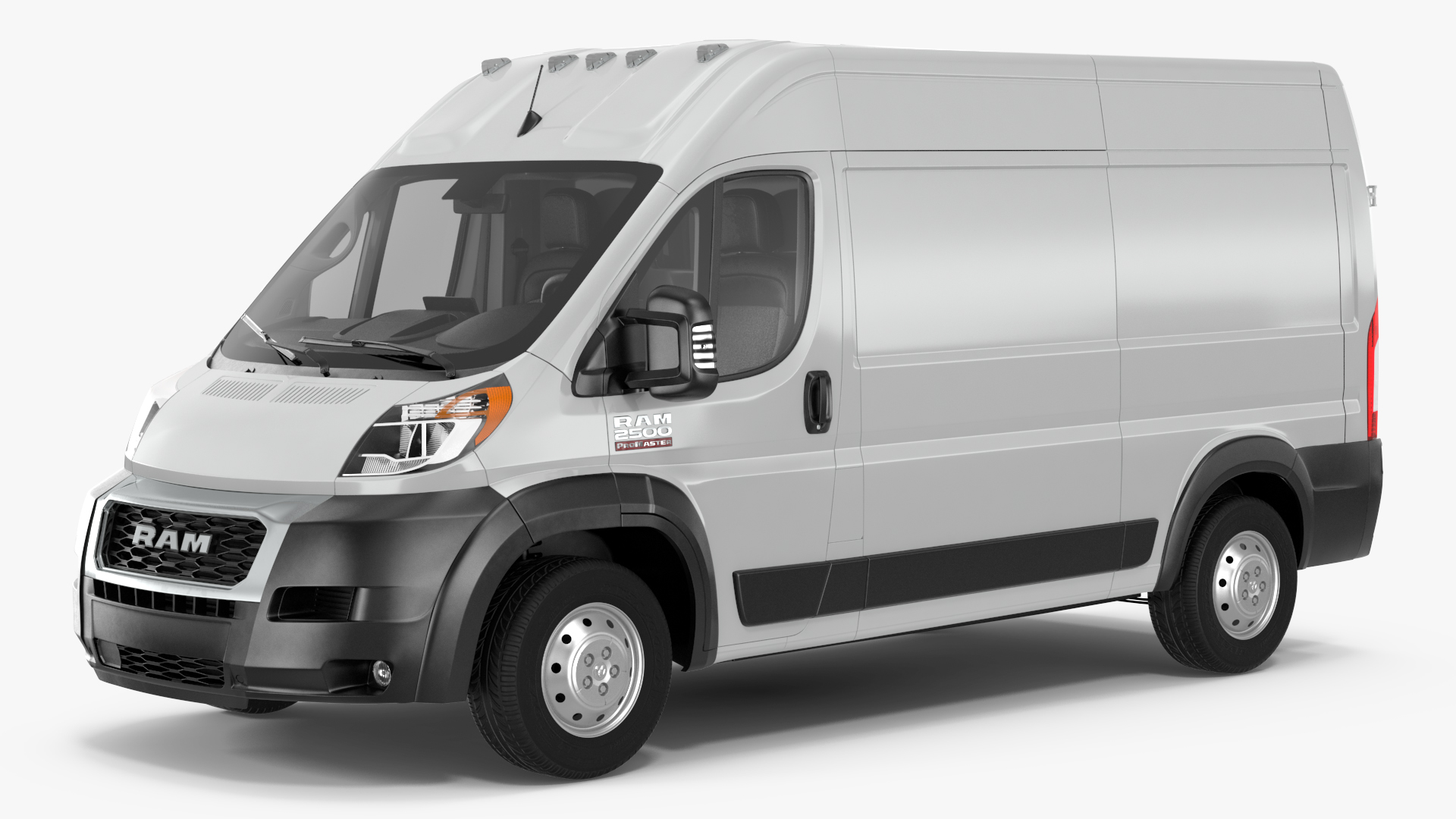 2022 RAM Promaster 136 Rigged 3D model