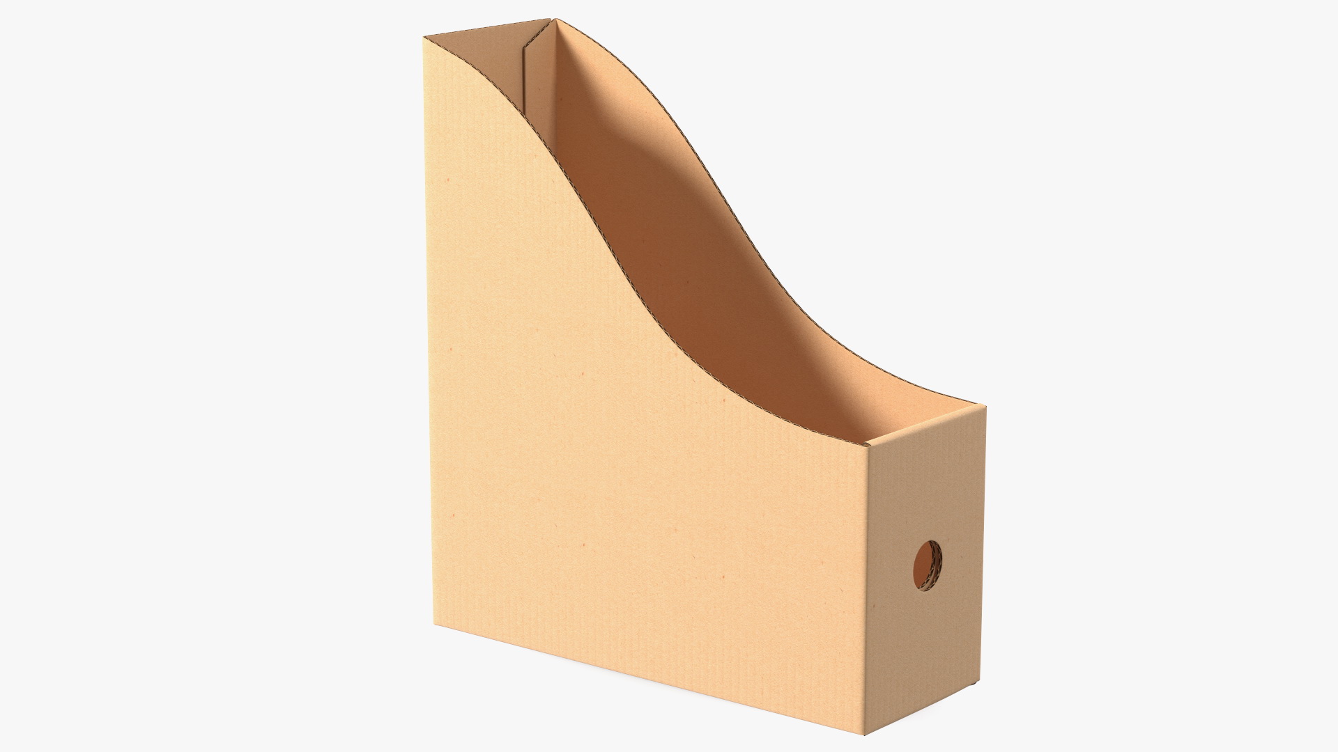 3D model File Holder Organizer Box Cardboard