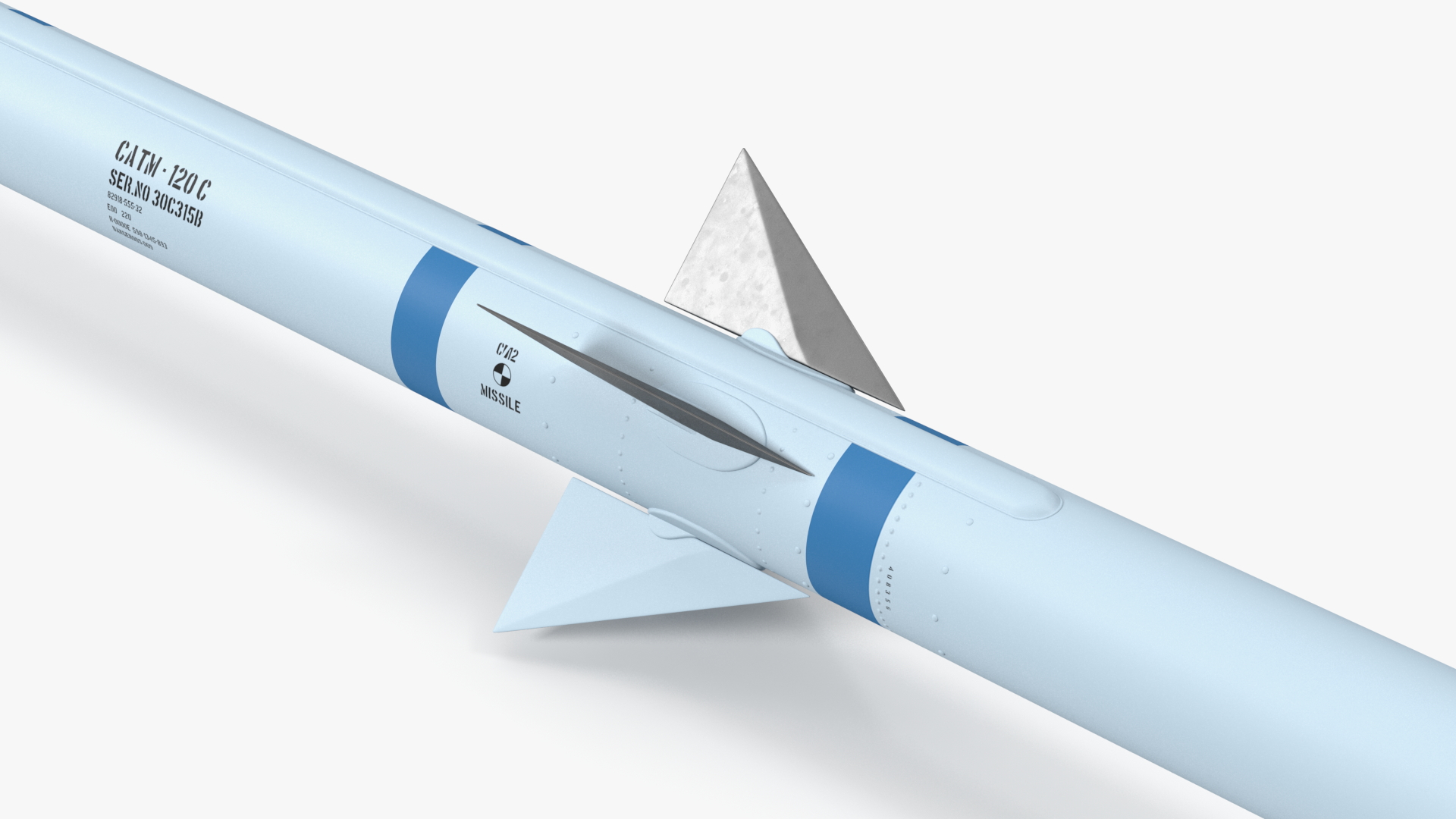 3D Missile From NASAMS Air Defense System model