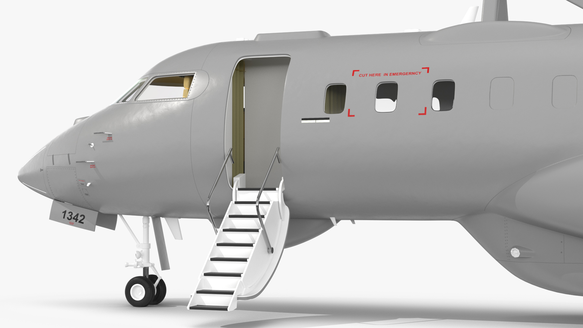 Multi Role AEW&C Aircraft Rigged 3D