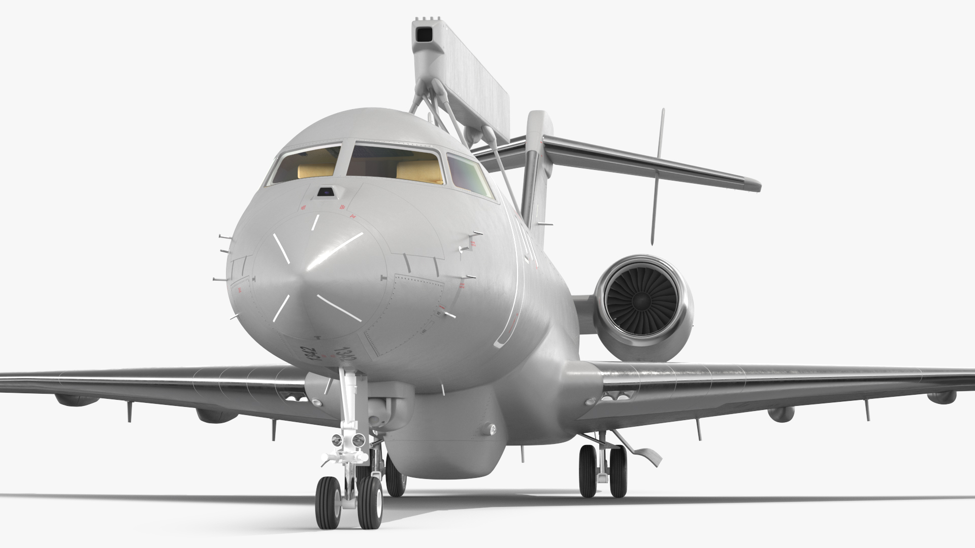 Multi Role AEW&C Aircraft Rigged 3D